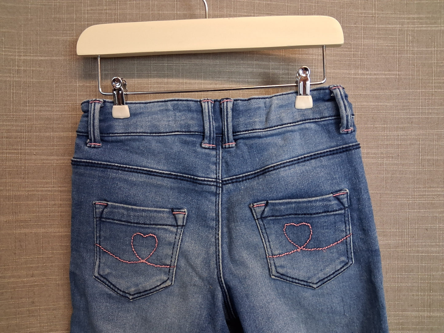 Primark Girls Blue Denim Shorts Age 4-5 Years