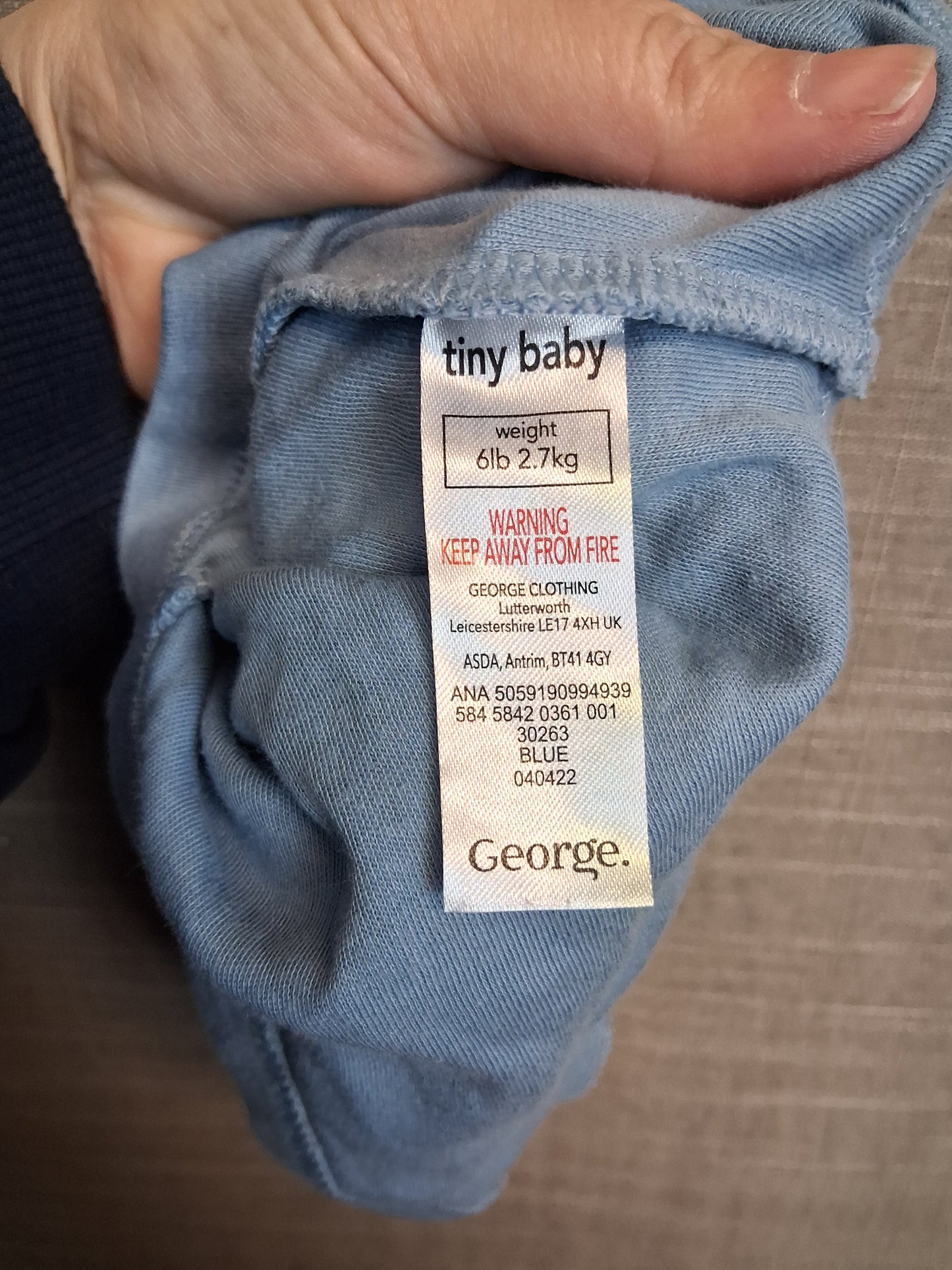 George Boys 2 Bodysuits Age Tiny Baby Short Sleeve