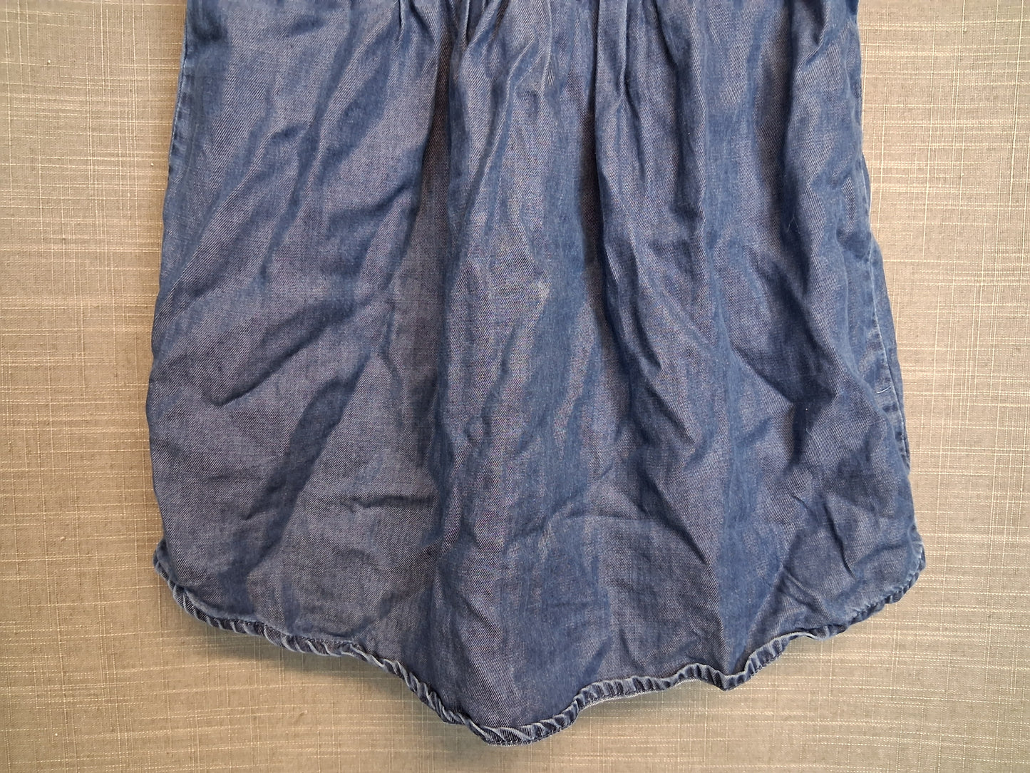 George Girls Blue Denim Dress Age 3-4 Years
