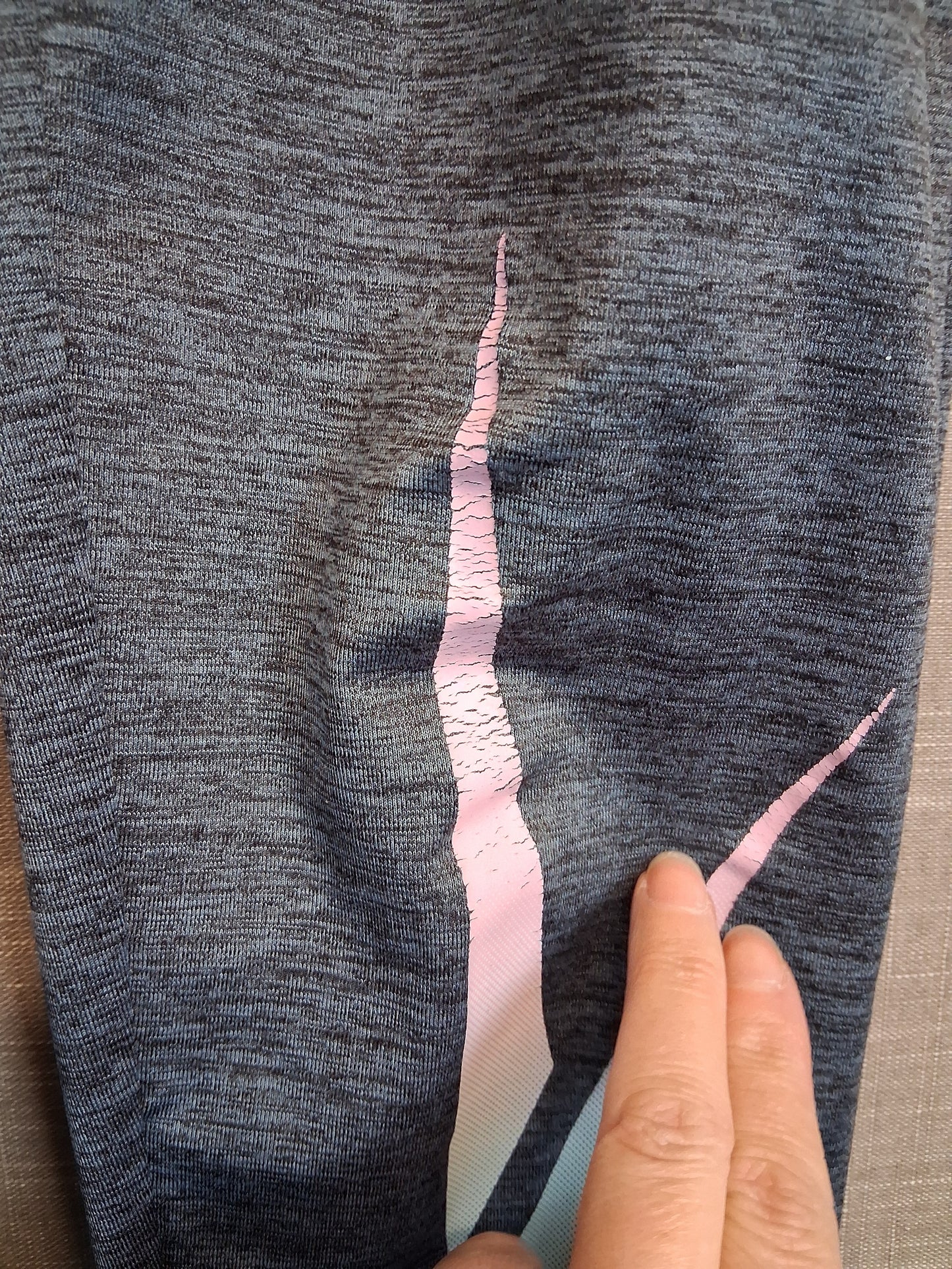 Reebok Girls Grey Leggings Age 14-15 Years