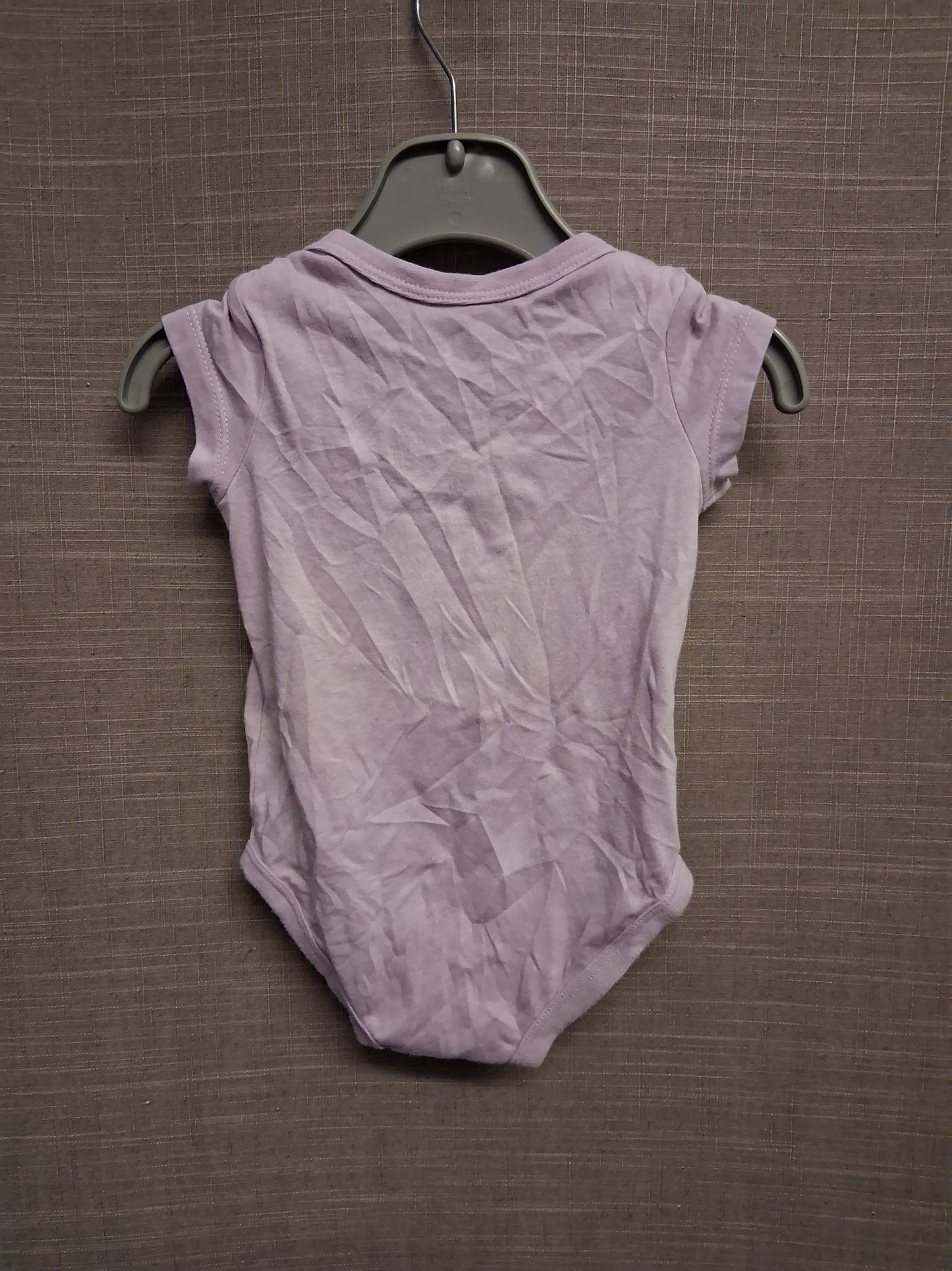 Nike Girls Lilac Short Sleeve Bodysuit Age 6 Months