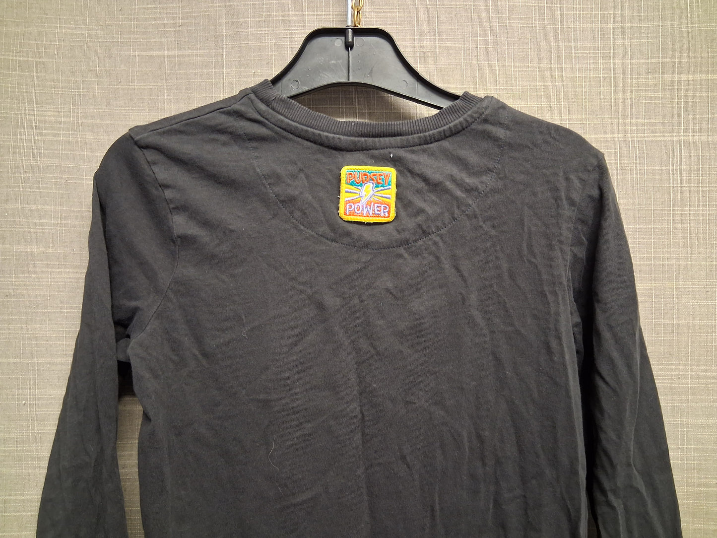 George Boys "Pudsey" Children in Need Black Long Sleeve T-Shirt Age 8-9 Years