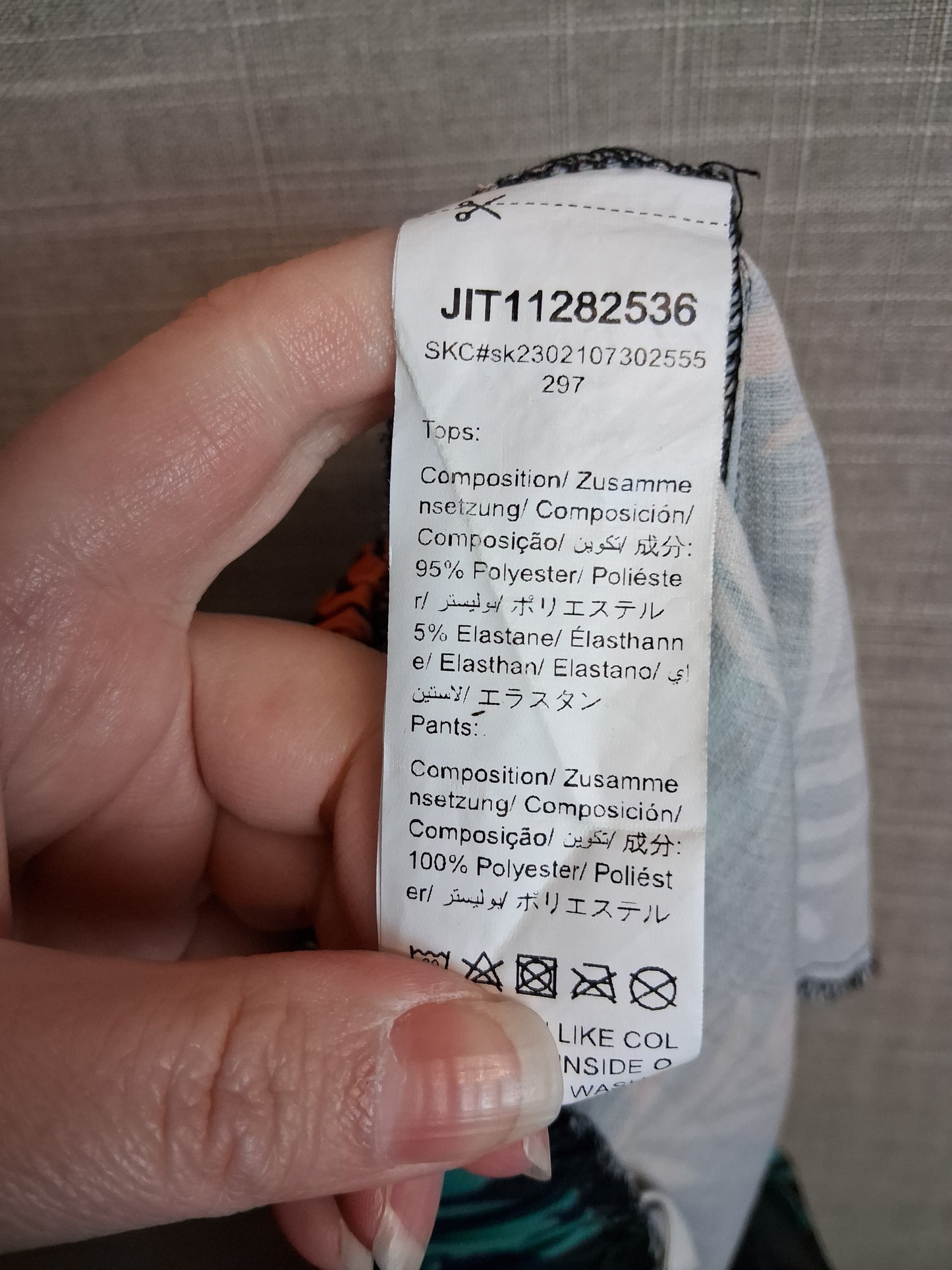 Shein Boys Lightweight Shorts Tropical Multicolour Print Age 13-14 Years