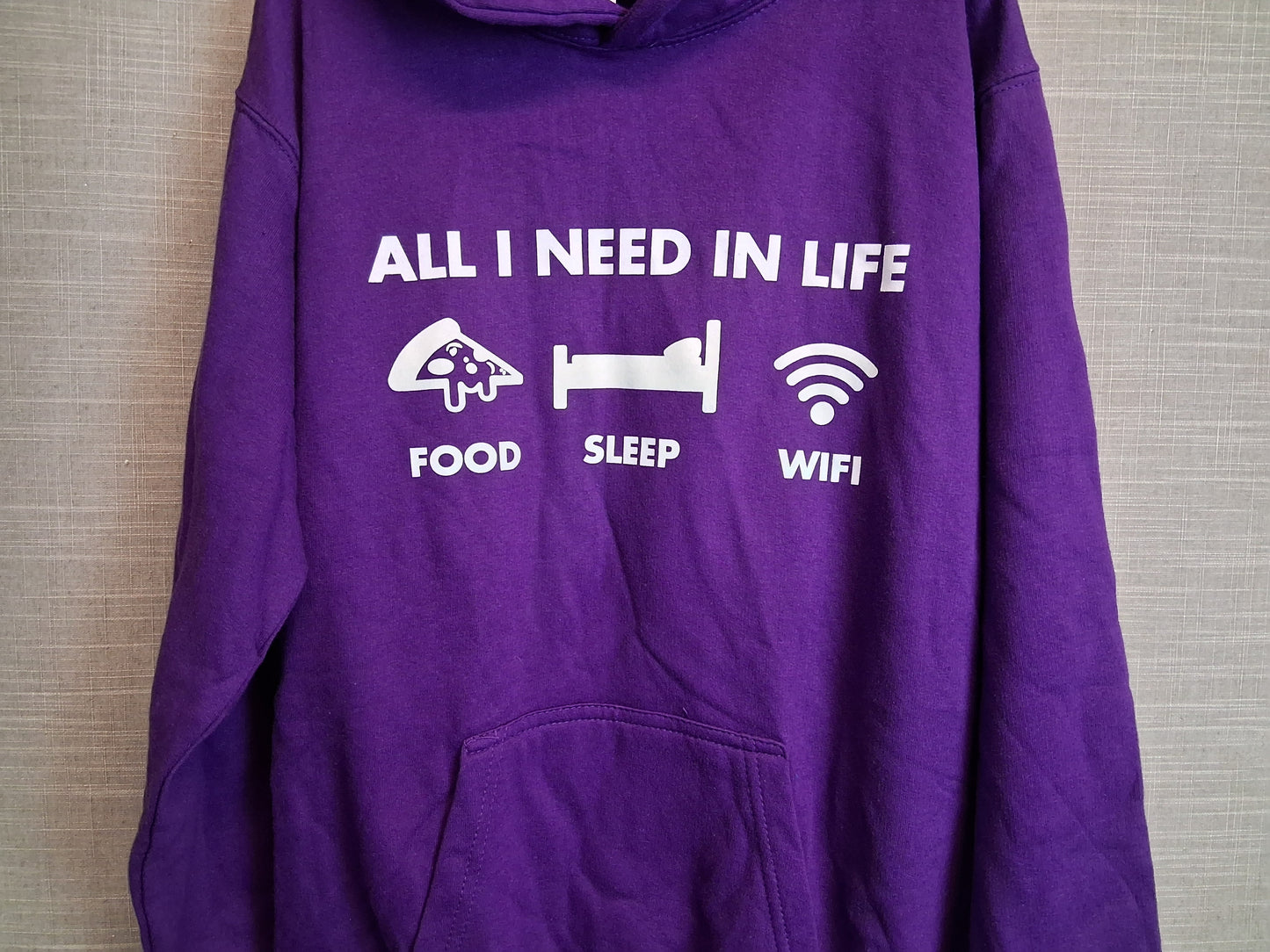 Just Hoods Girls Purple Hoodie Age 12-13 Years New