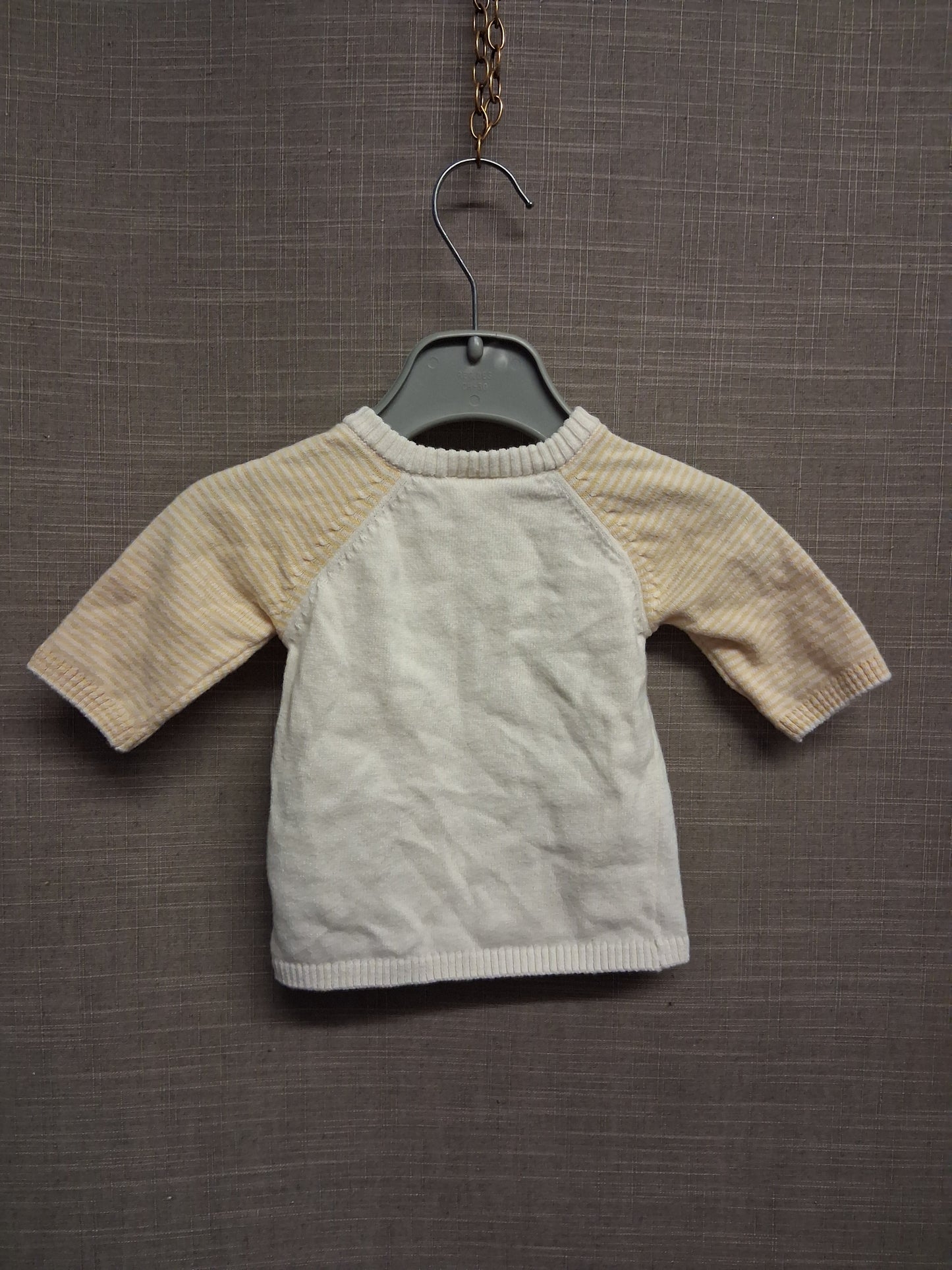 Disney Baby Boys Beige Winnie the Pooh Light Knit Sweater Age Newborn