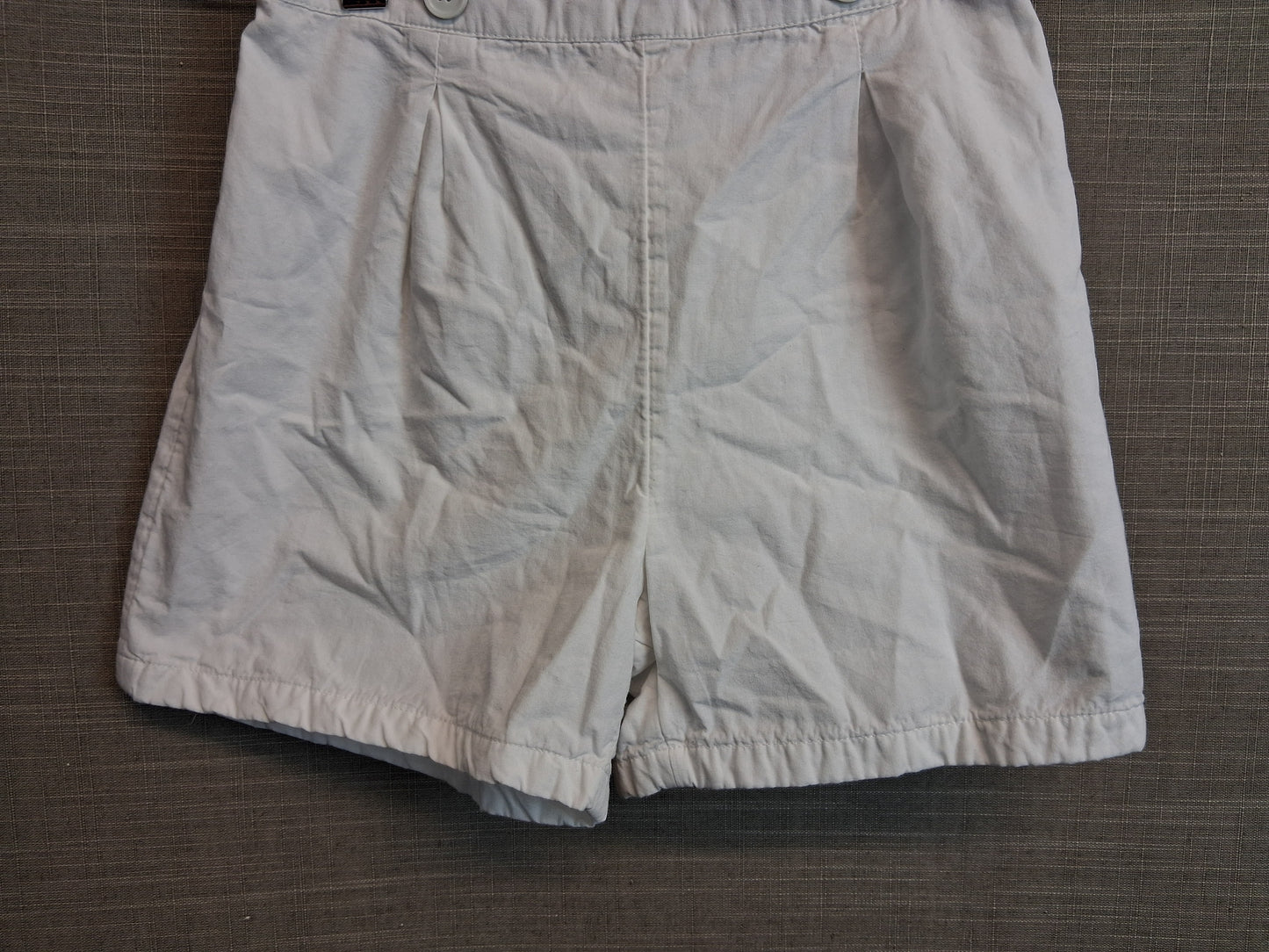 George Girls White Shorts Age 7-8 Years