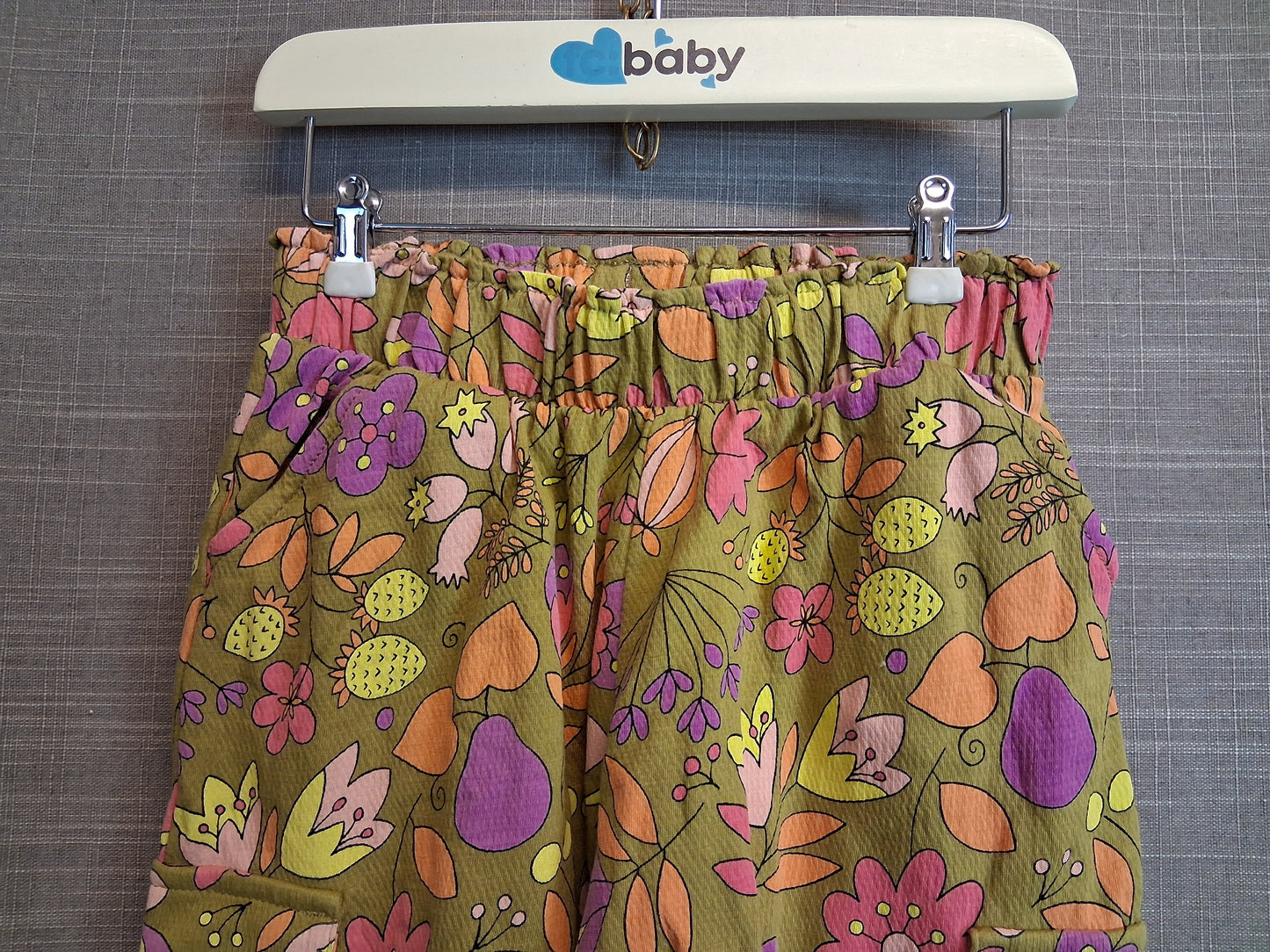 Next Girls Multicolour Floral Harem Style Trousers Age 2-3 Years
