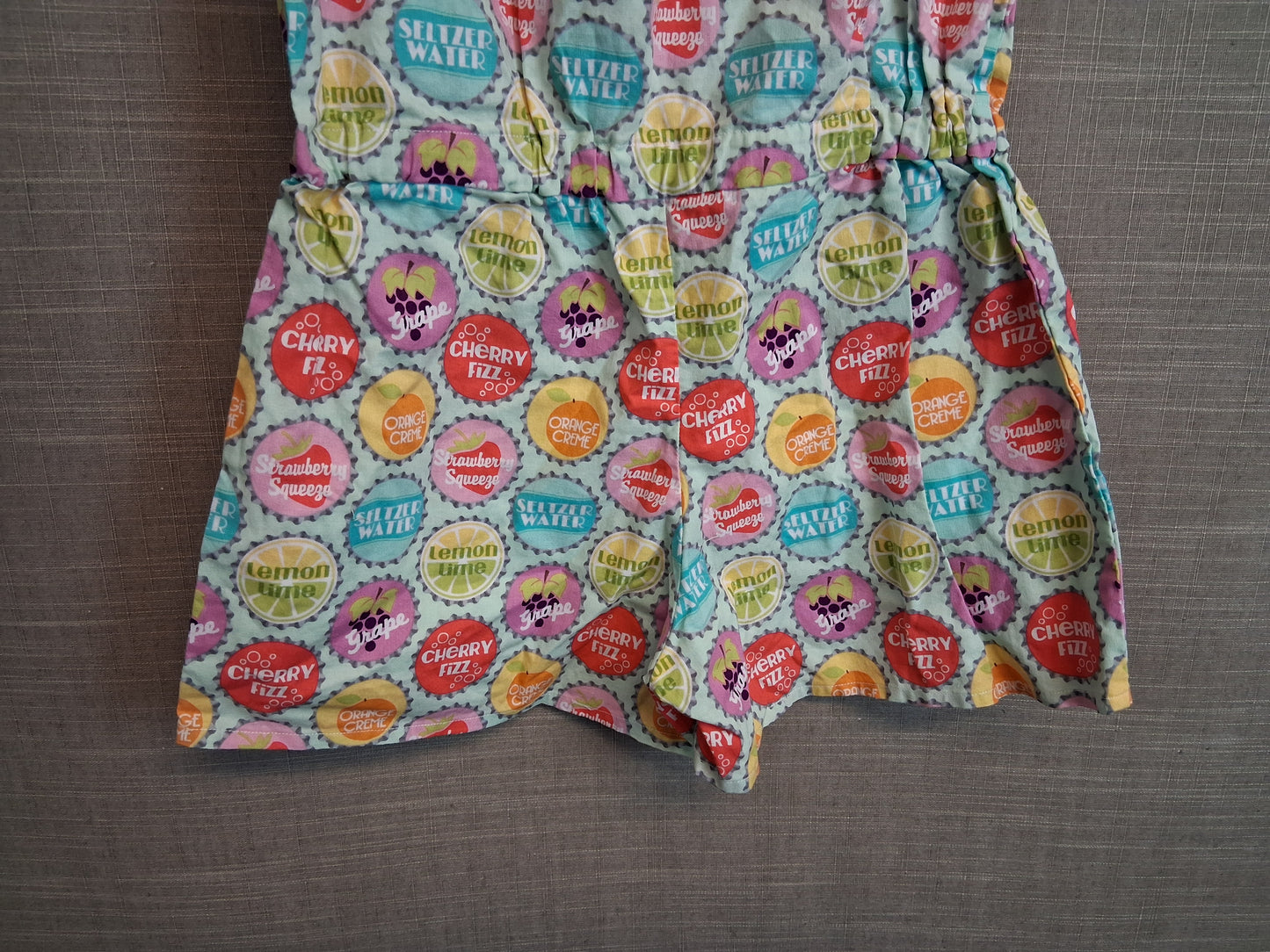 Girls Handmade Playsuit Multicolour Age 8-9 Years