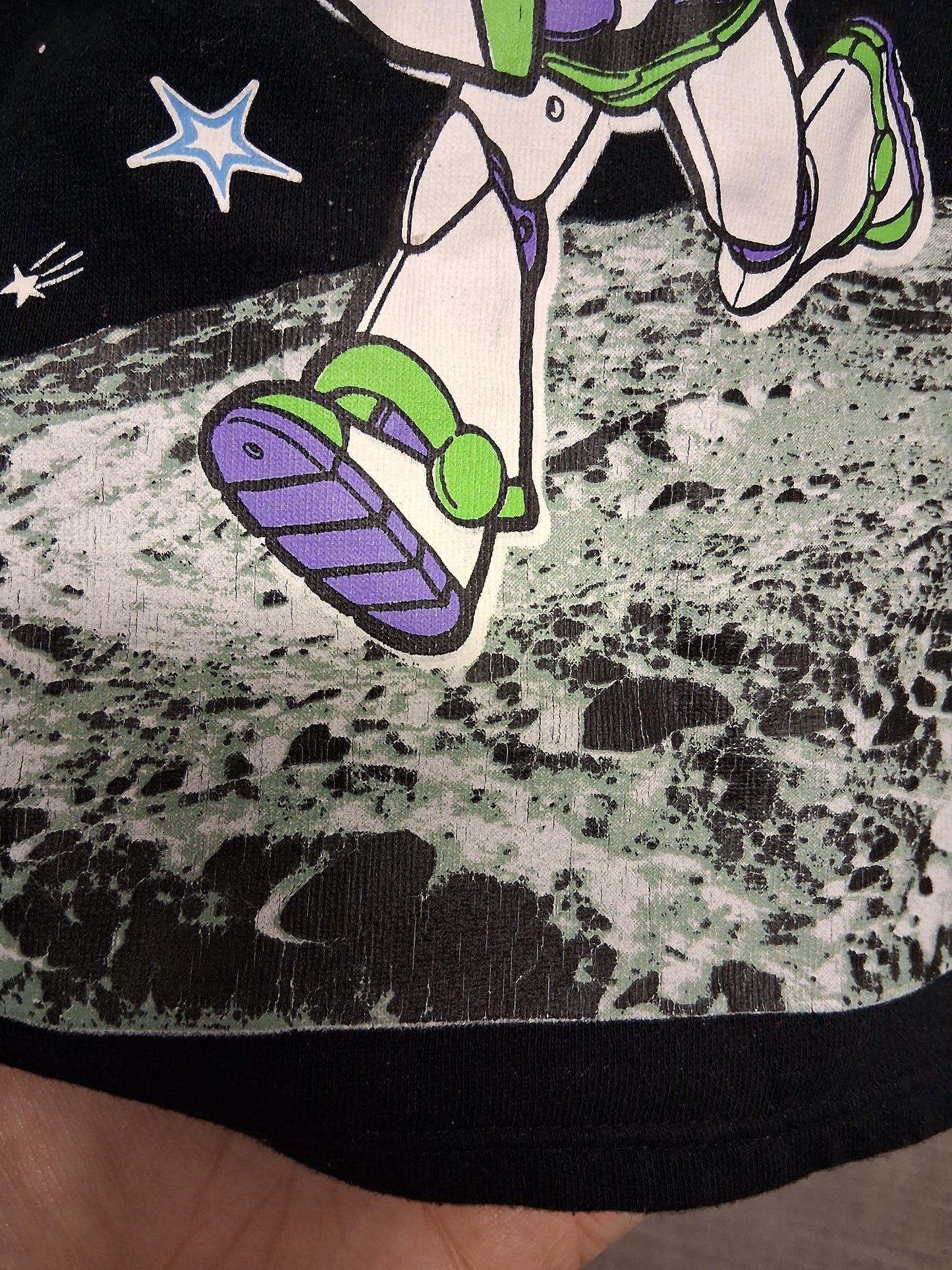 Disney Toy Story Sweater Black Long Sleeve Age 12-18 Months Buzz Lightyear