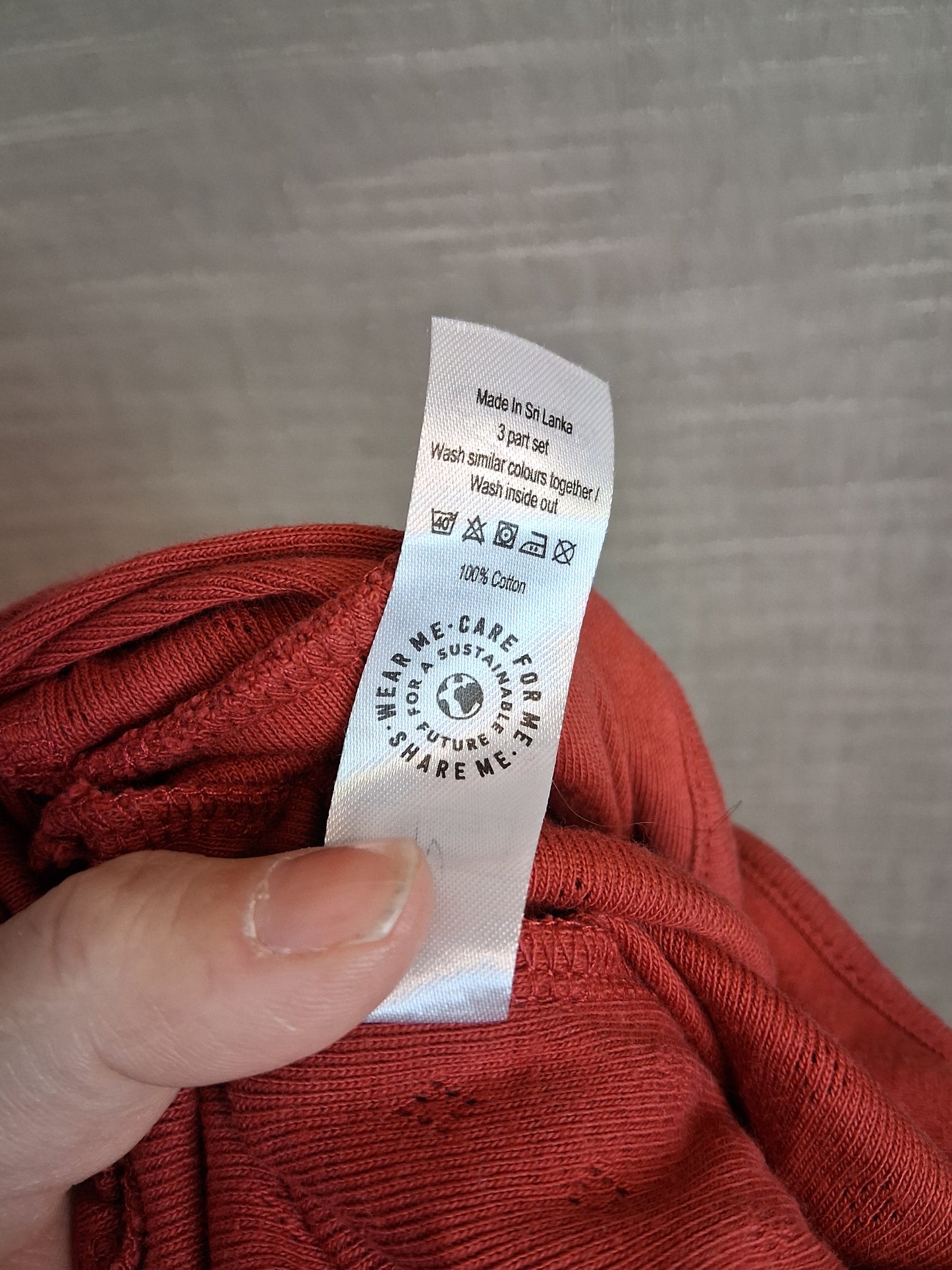 George Girls Red Sleepsuit Age Tiny Baby