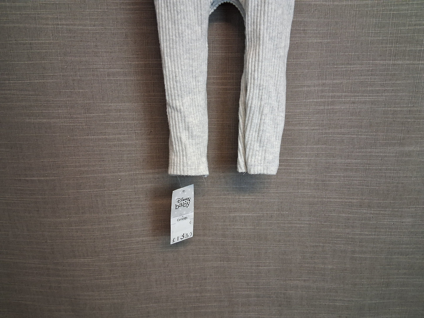 Disney George Dumbo Grey 2 Piece Outfit Age 9-12 Months New