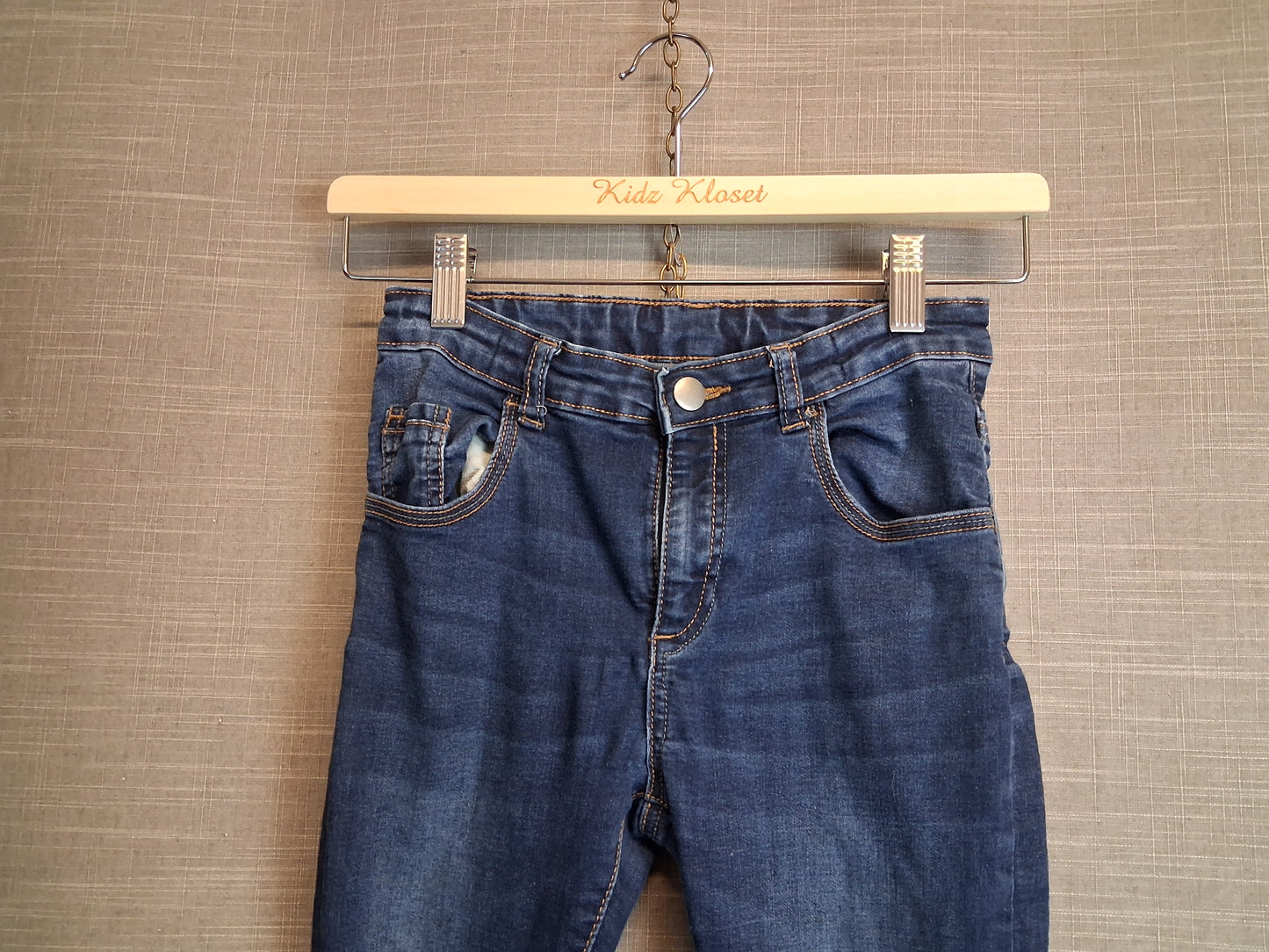 Nutmeg Boys Blue Denim Skinny Jeans Age 9-10 Years