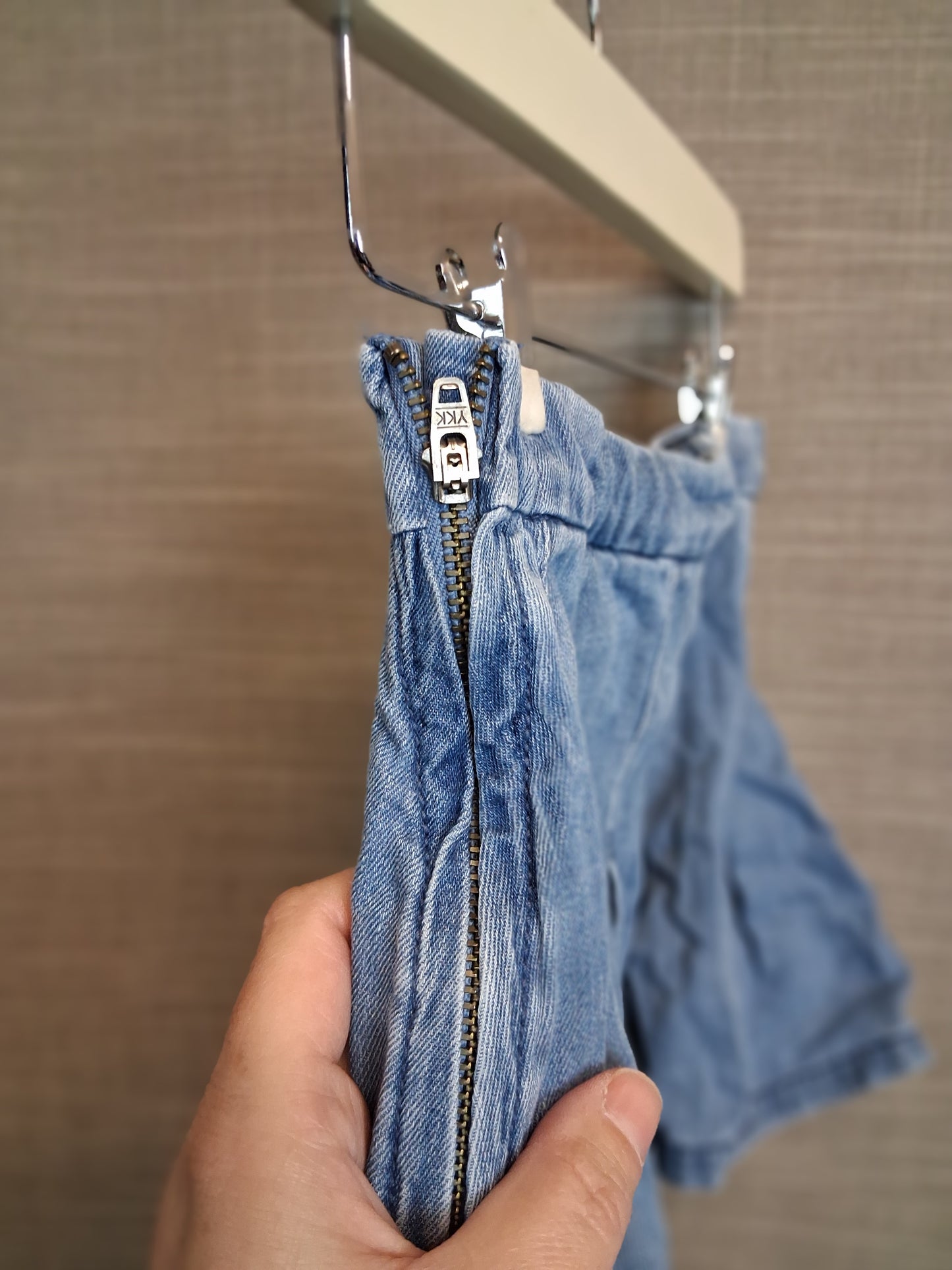 Next Girl A Line Denim Skirt Side Zip Age 3 Years