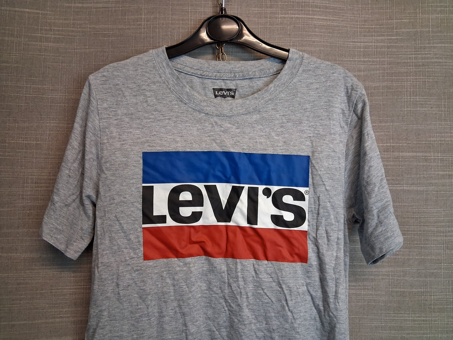 Levi's Boys T-Shirt Grey Graphic Print Age 12 Years