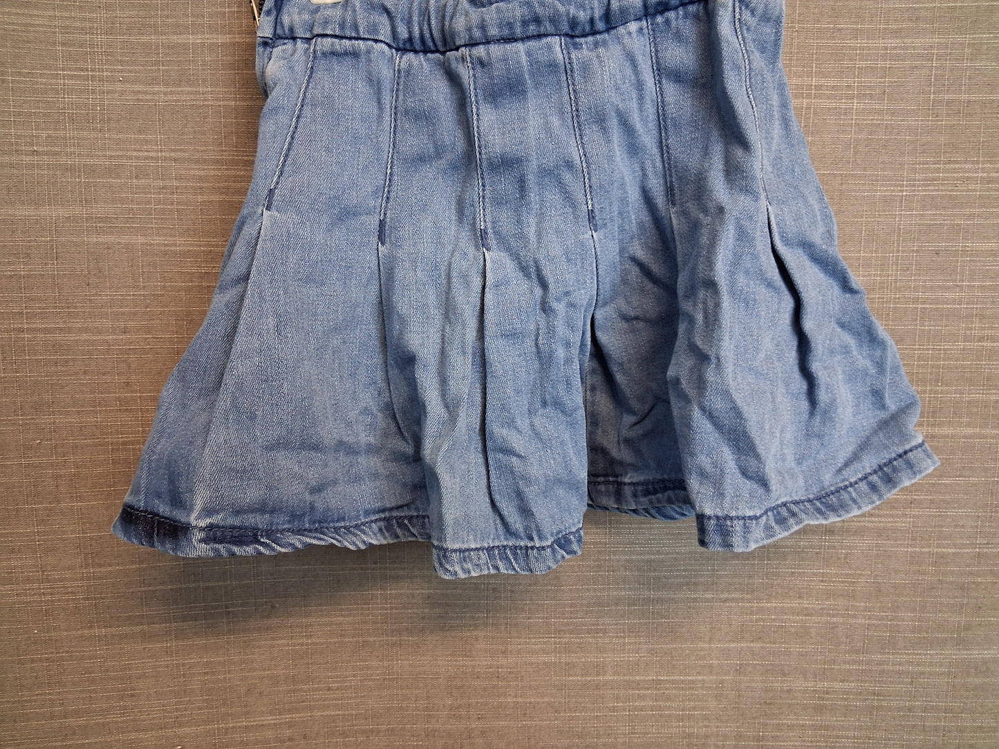 Next Girl A Line Denim Skirt Side Zip Age 3 Years