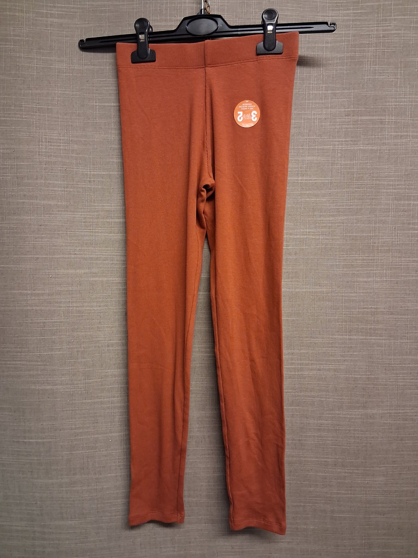 Marks & Spencer Orange Leggings Age 10-11 Years NWOTS