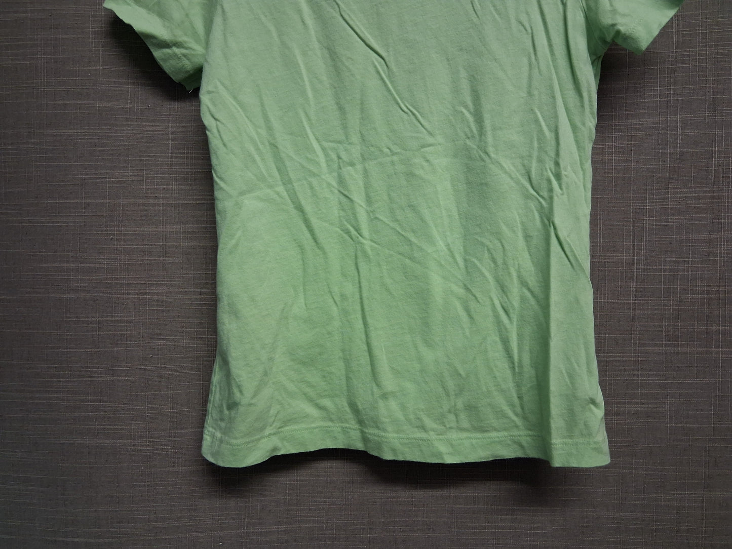 Primark Disney Girls Tinkerbell T-Shirt Green Short Sleeve Age 9-10 years