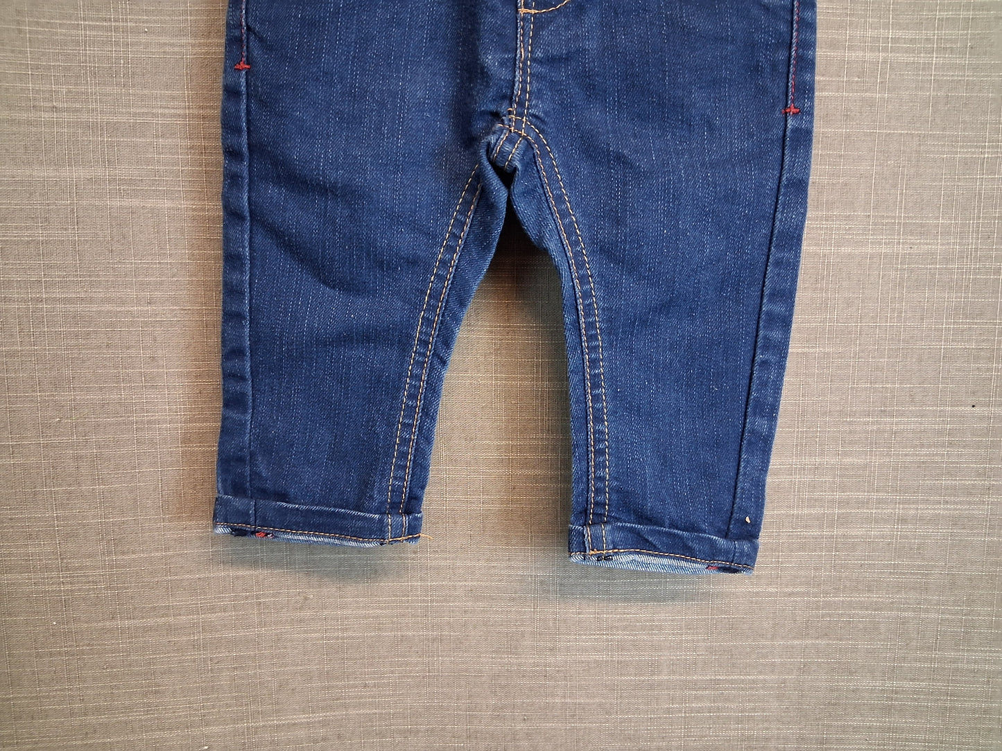 Next Boys Blue Denim Jeans Age 3-6 Months