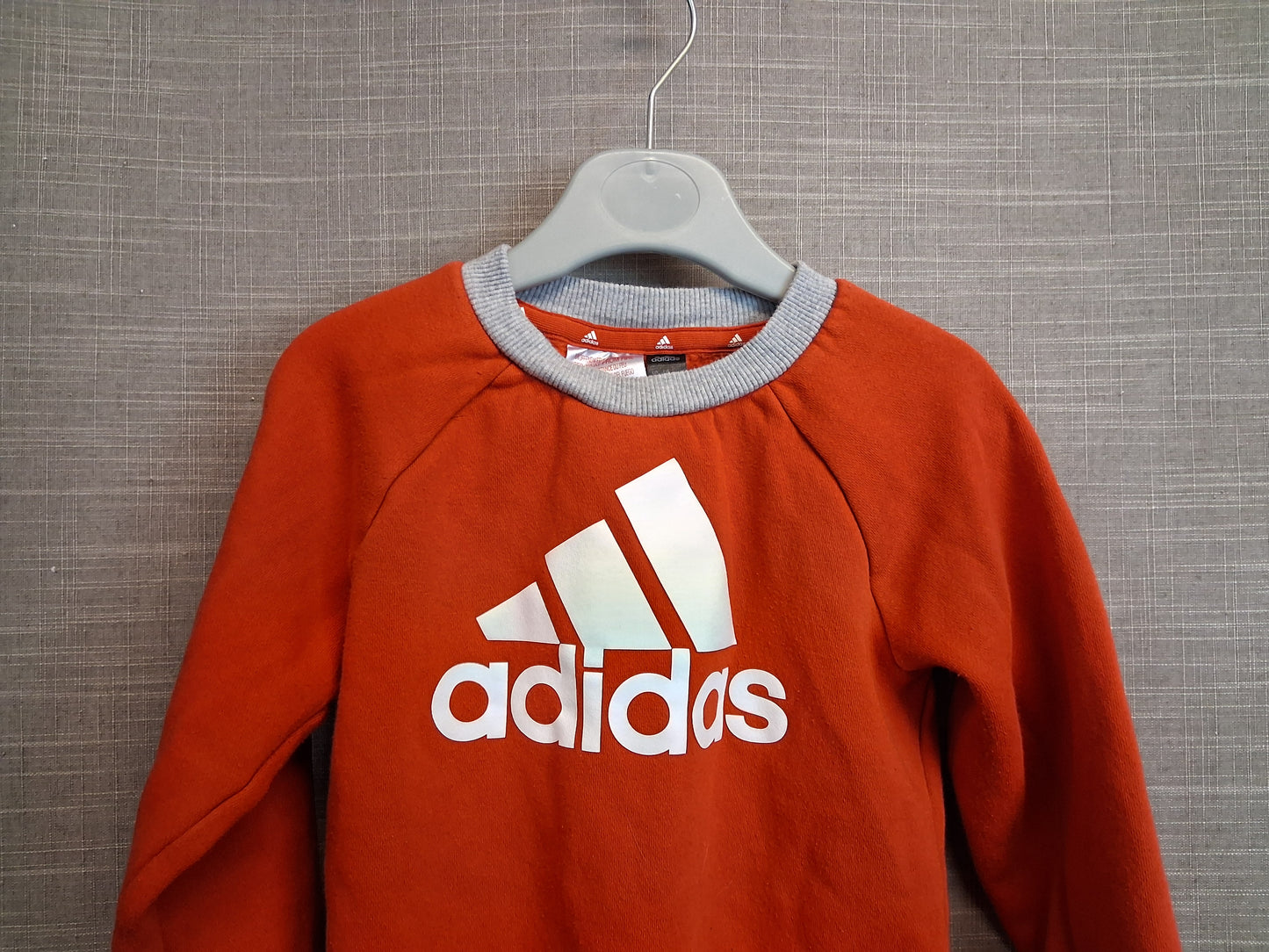 Adidas Boys Sweater Red Age 4-5 Years Jersey