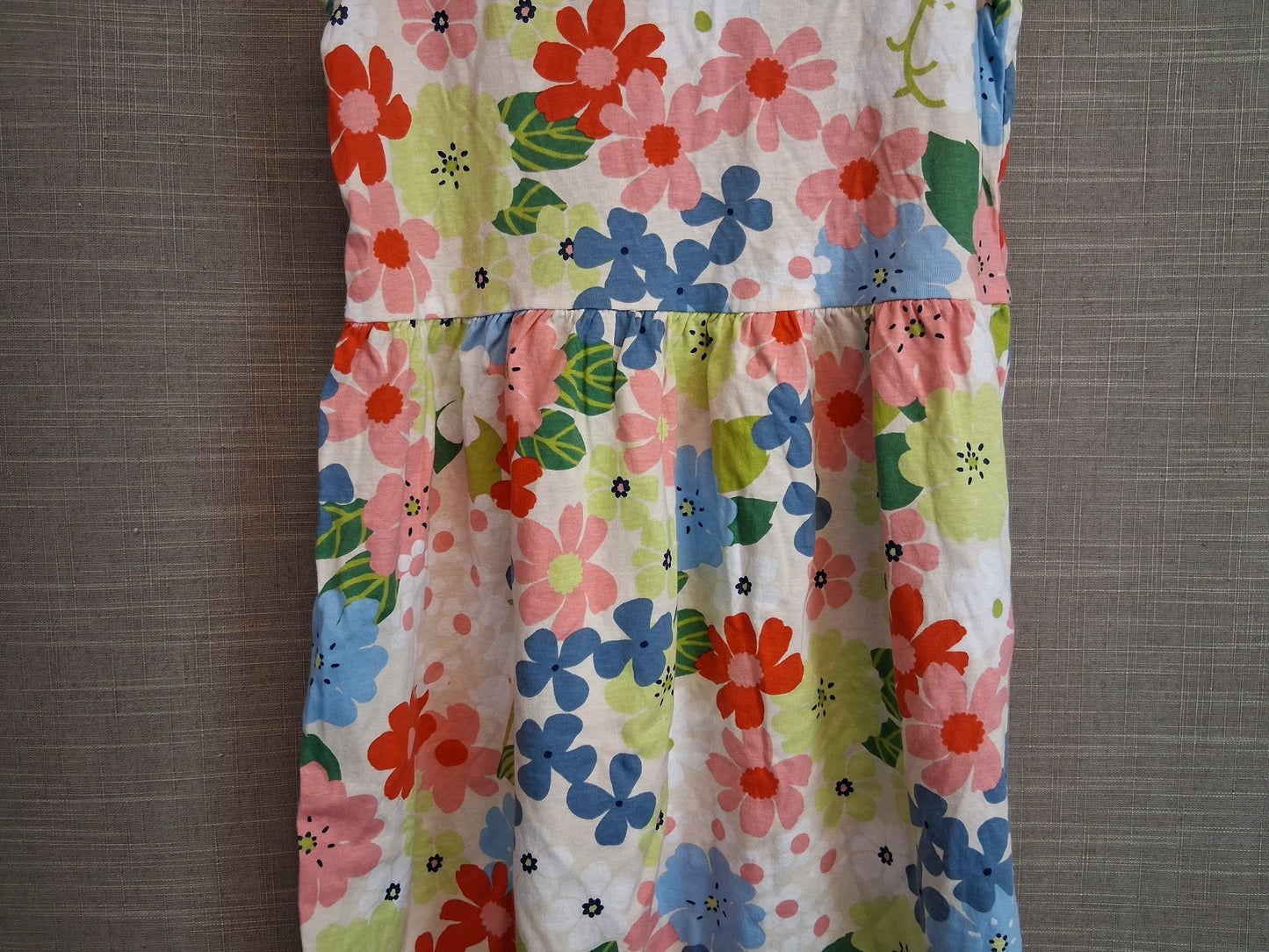 H&M Girls Sleeveless Jersey Floral Sun Dress Age 8-10 Years