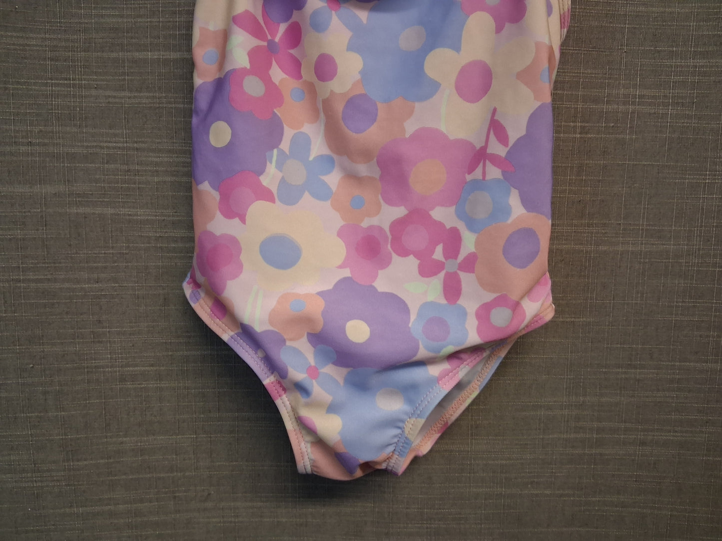 Primark Girls Pink Floral One Piece Swimsuit Age 3-4 Years