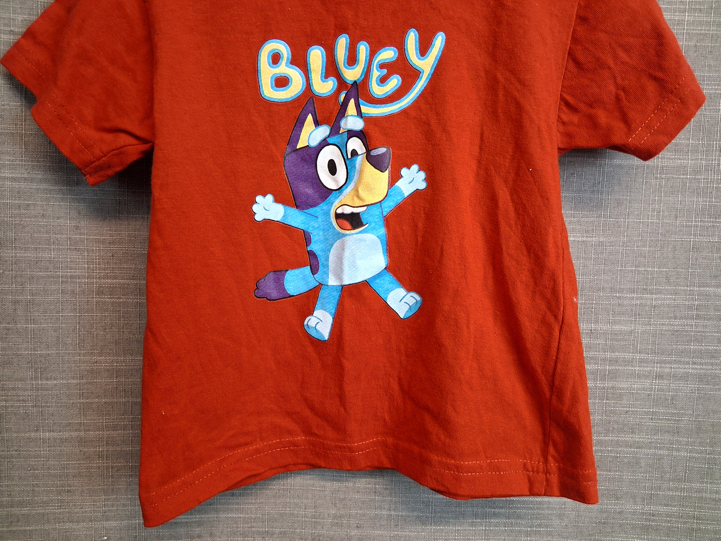 Anbor Bebe Bluey Red Short Sleeve T-Shirt Age 1-2 Years