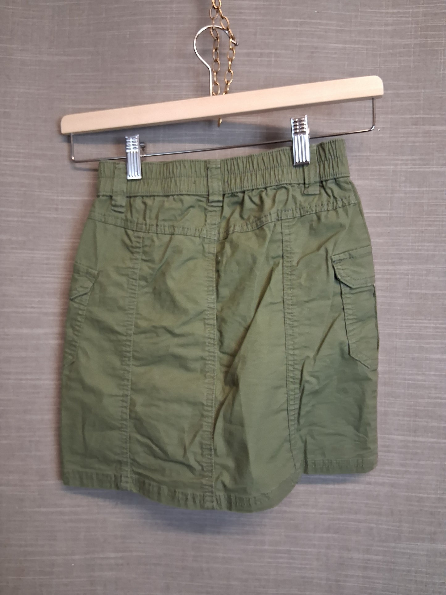 Primark Green Cargo Skirt Age 8-9 Years