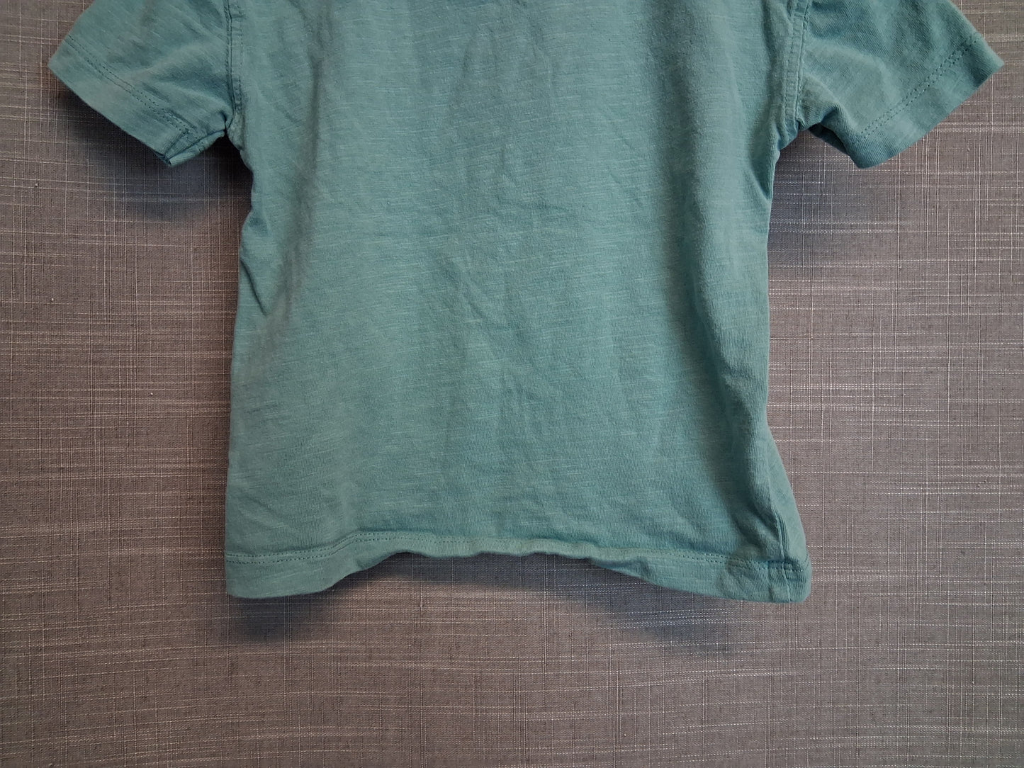 John Lewis Boys Green T-Shirt Biking Theme Age 2 Years