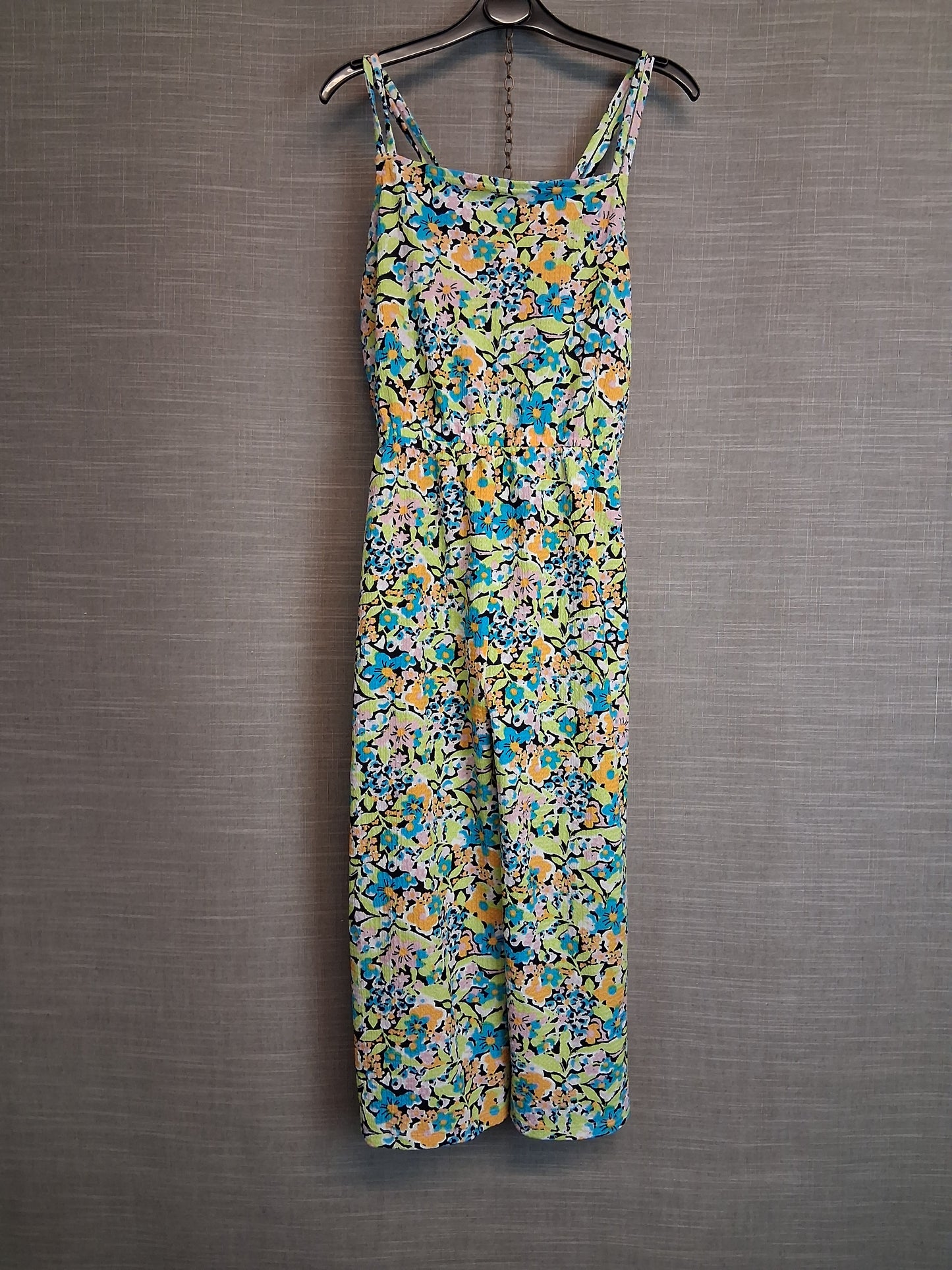 Primark Girls Multicolour Floral Jumpsuit Age 10-11 Years