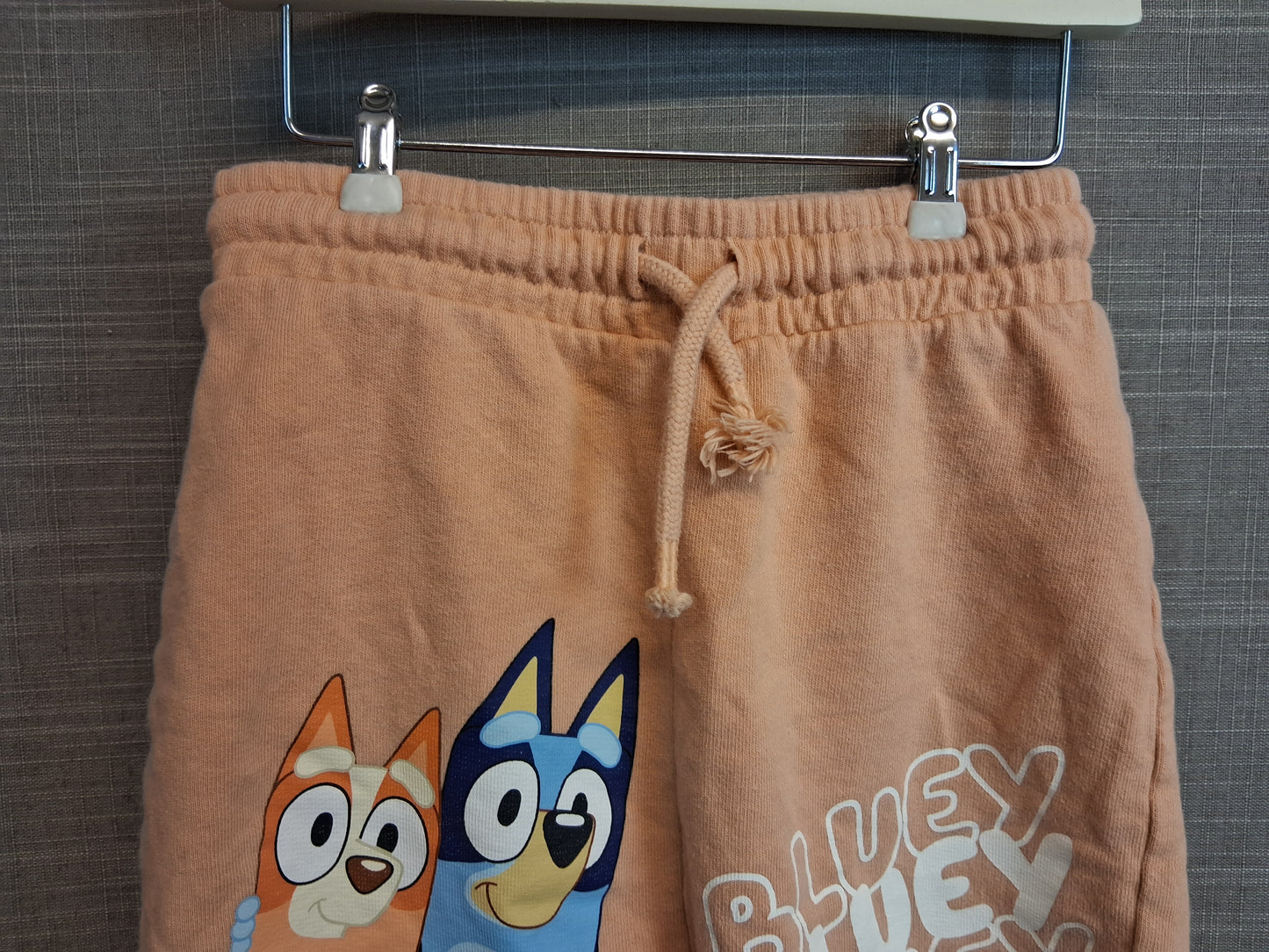 George Bluey Orange Jersey Shorts Age 4-5 Years