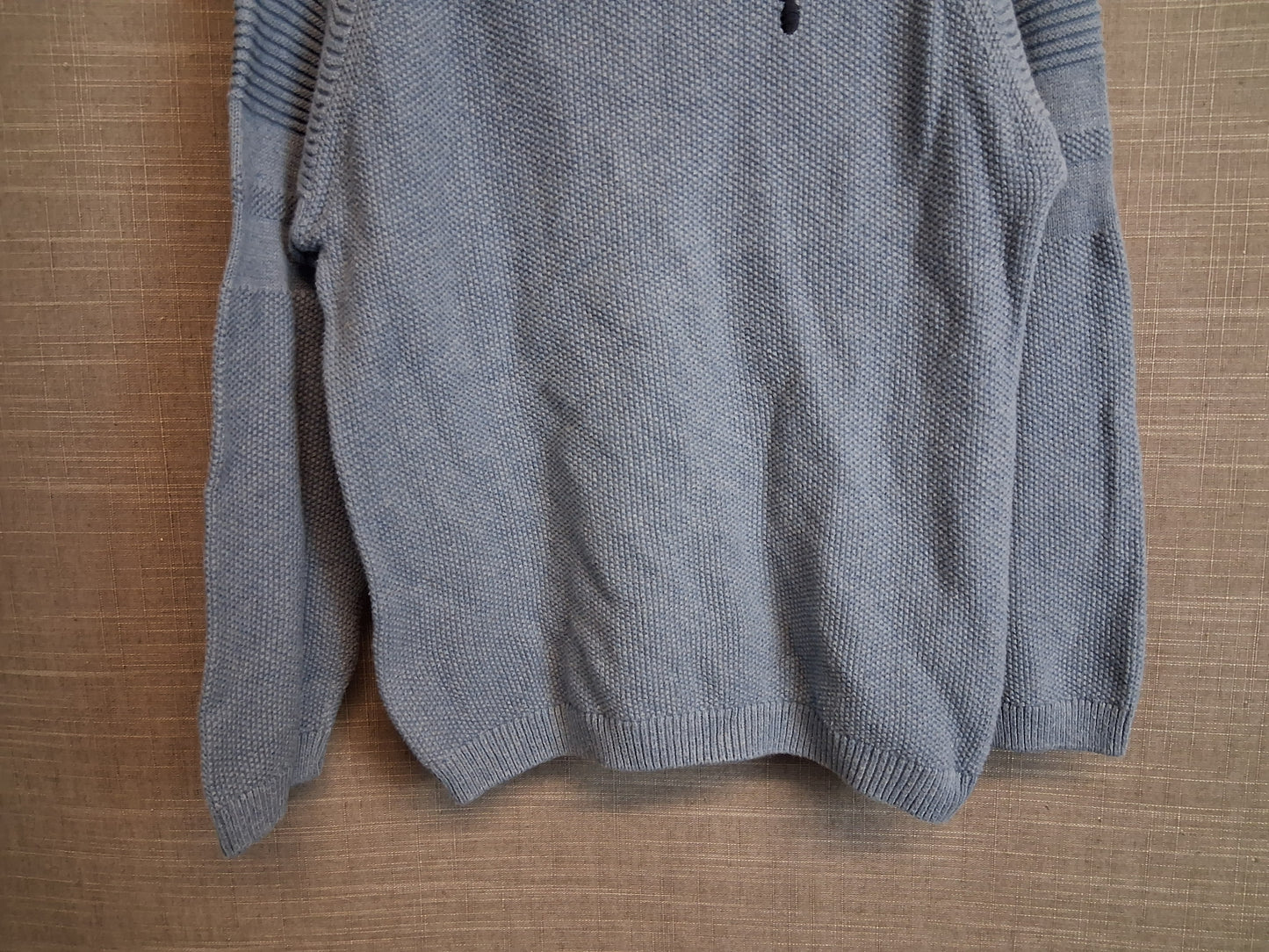 Next Boys Blue 100% Cotton Knitted Sweater Age 4 Years
