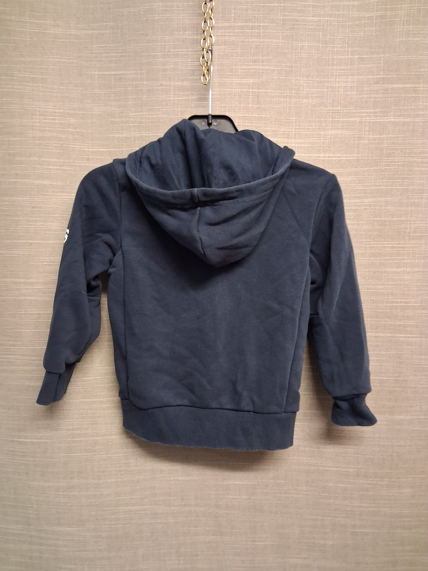 Adidas Boys Navy Full Zip Hoodie Age 4-5 Years