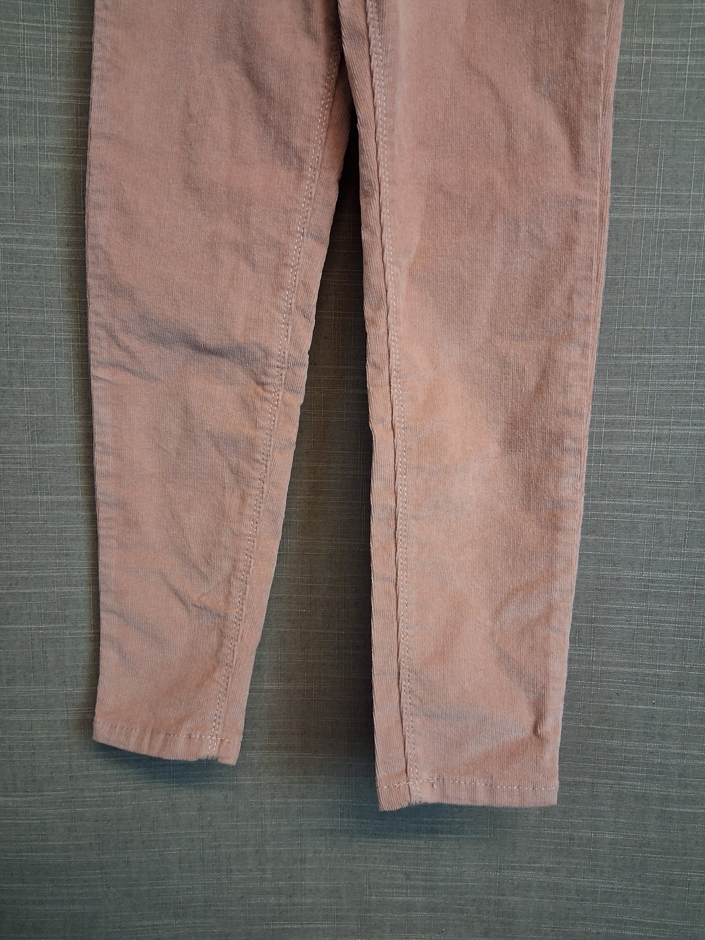 George Girls Corduroy Jeggings Nude Pink Age 7-8 Years