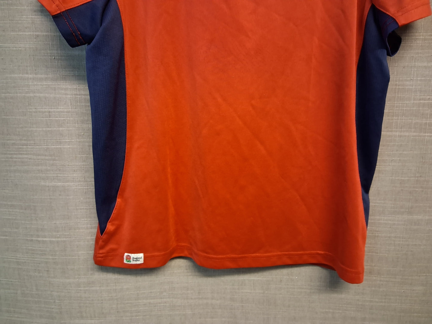 England Rugby T-Shirt Red Short Sleeve Offical Licensed Product Age 13 Years