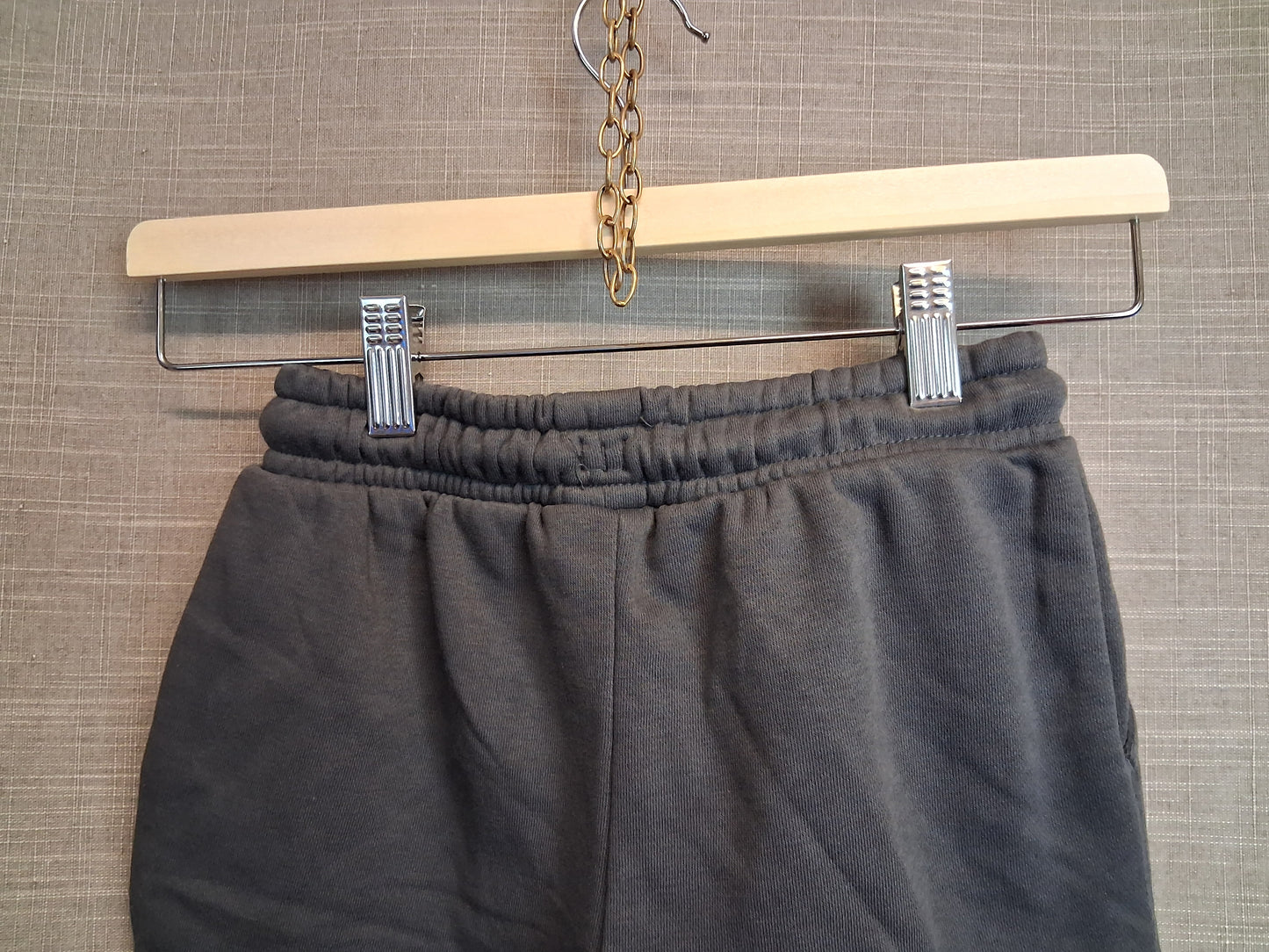 George Girls Grey Jersey Shorts Age 7-8 Years
