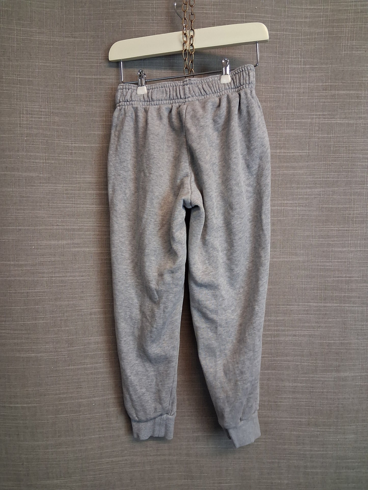 Adidas Boys Joggers Grey Elastic Waist Age 4-5 Years