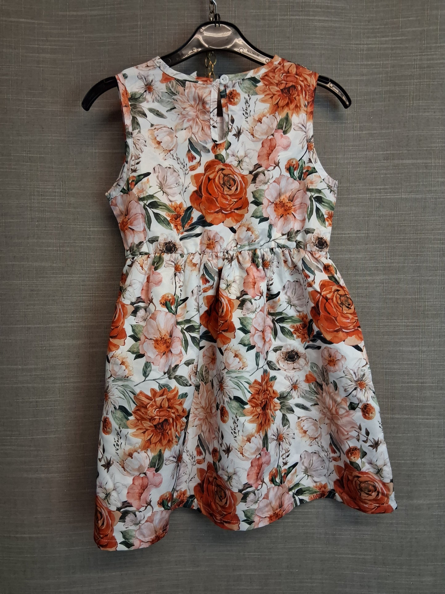 Shein Girls Sleeveless Dress Age 6 Years Multicolour Floral