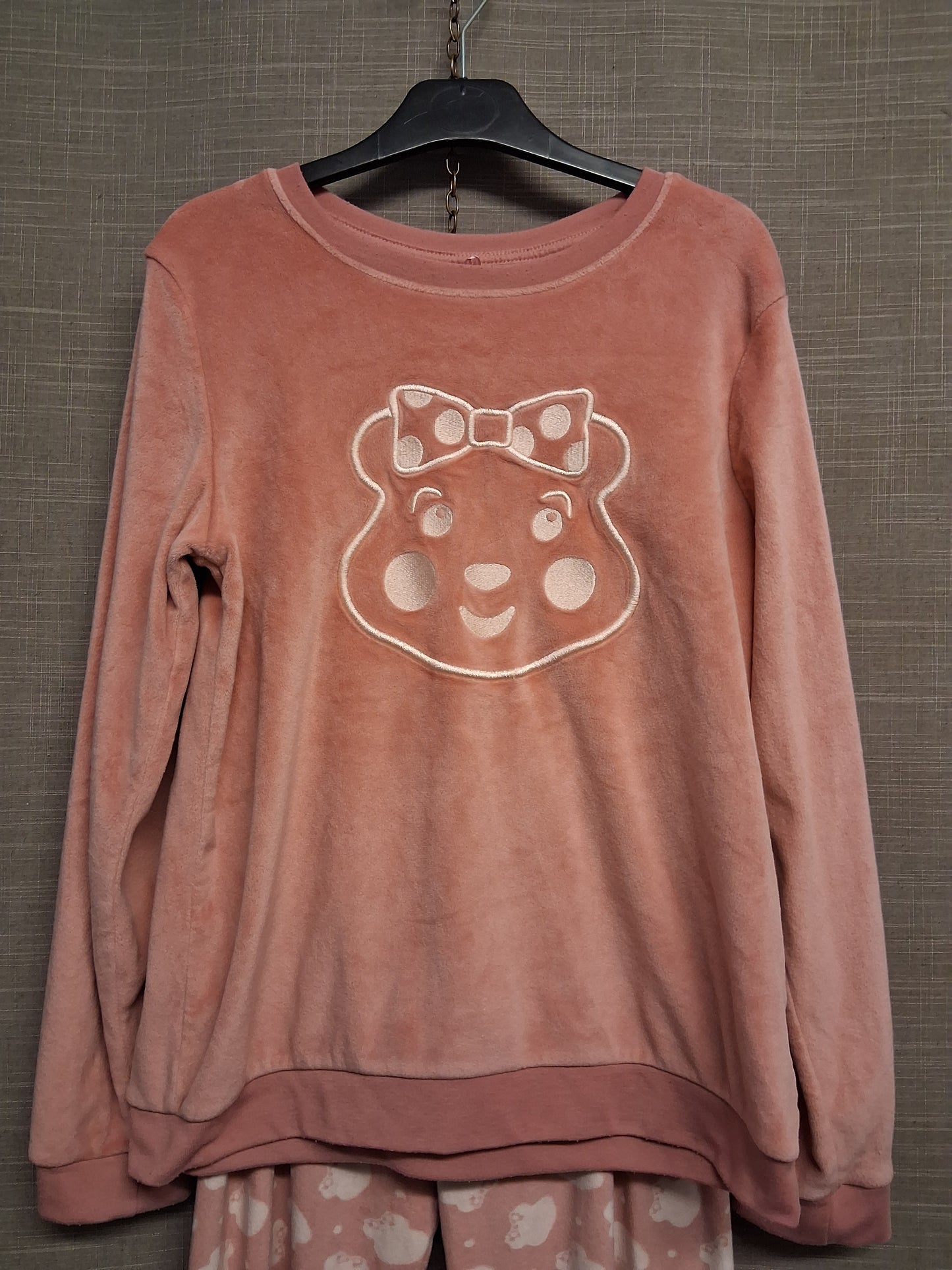 George Girls "Pudsey" Children in Need Pink Pyjamas PJs Age 12-13 Years