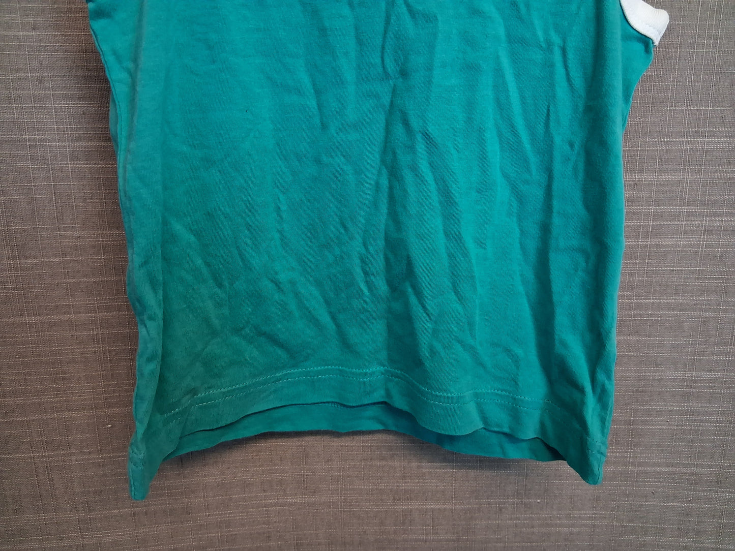 Matalan Boys Green Jersey Vest Top Age 3 Years