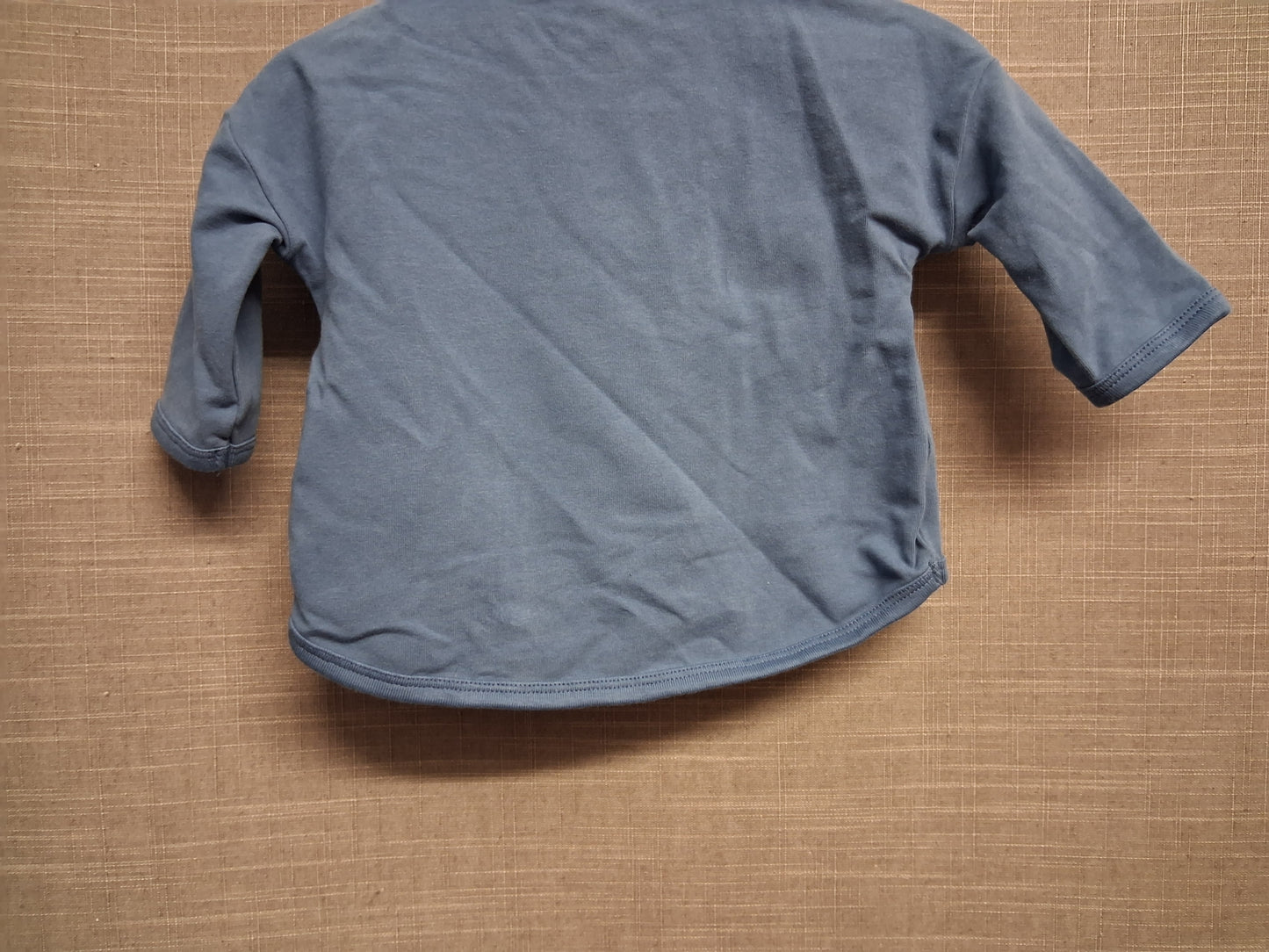 Next Boys Blue Long Sleeve Jersey T-Shirt Age 0-3 Months