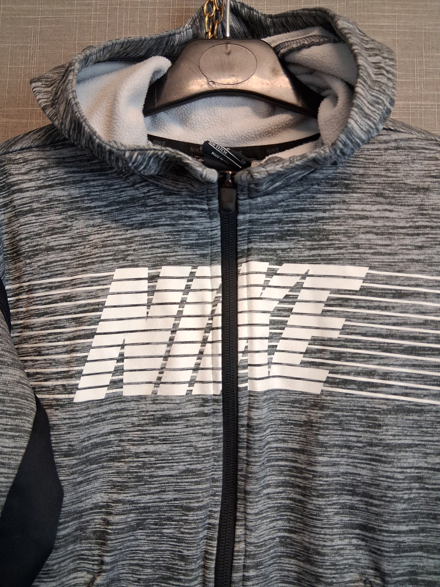 Nike Boys Full Zip Jersey Track Jacket Age 7-8 Years