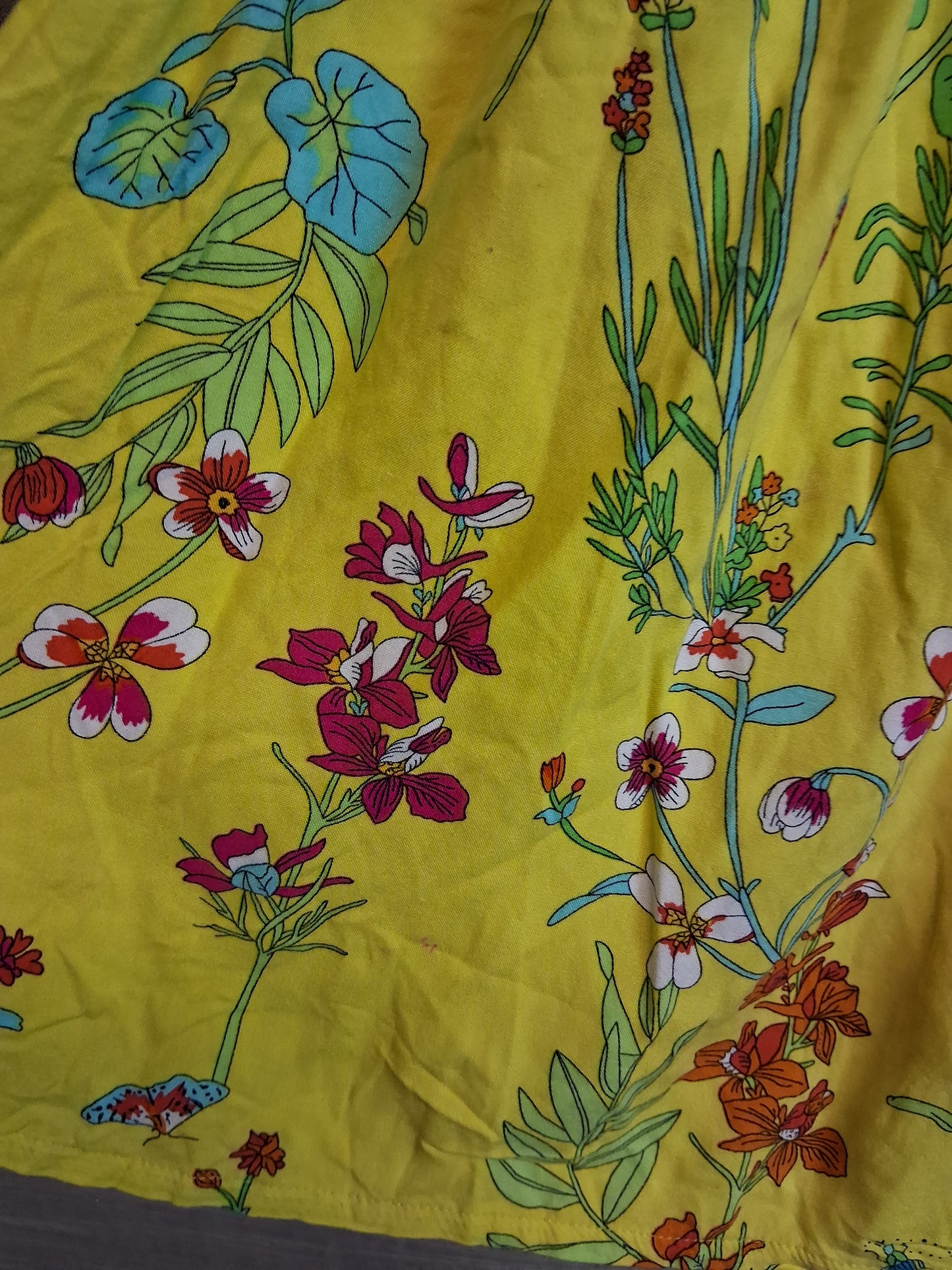 Next Yellow Floral Sundress Strappy Age 5 Years