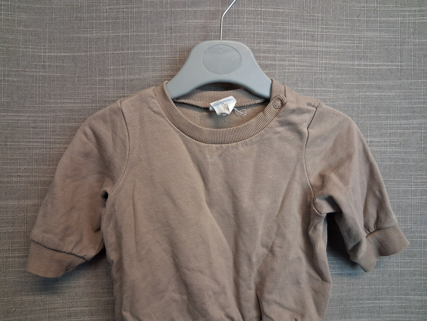 H&M Boys Brown Sweater Jumper Age Newborn