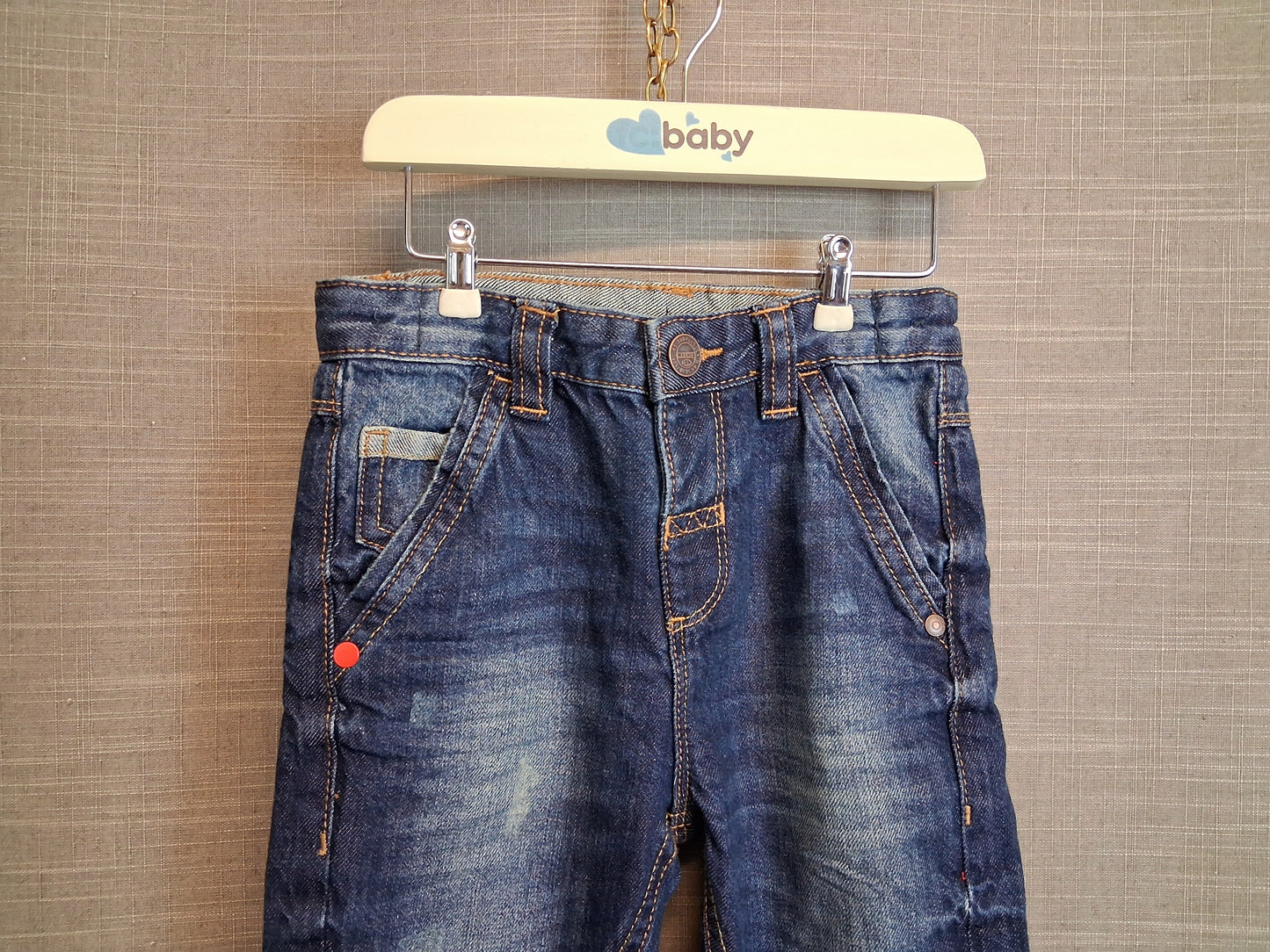 George Boys Blue Denim Jeans Age 2-3 Years