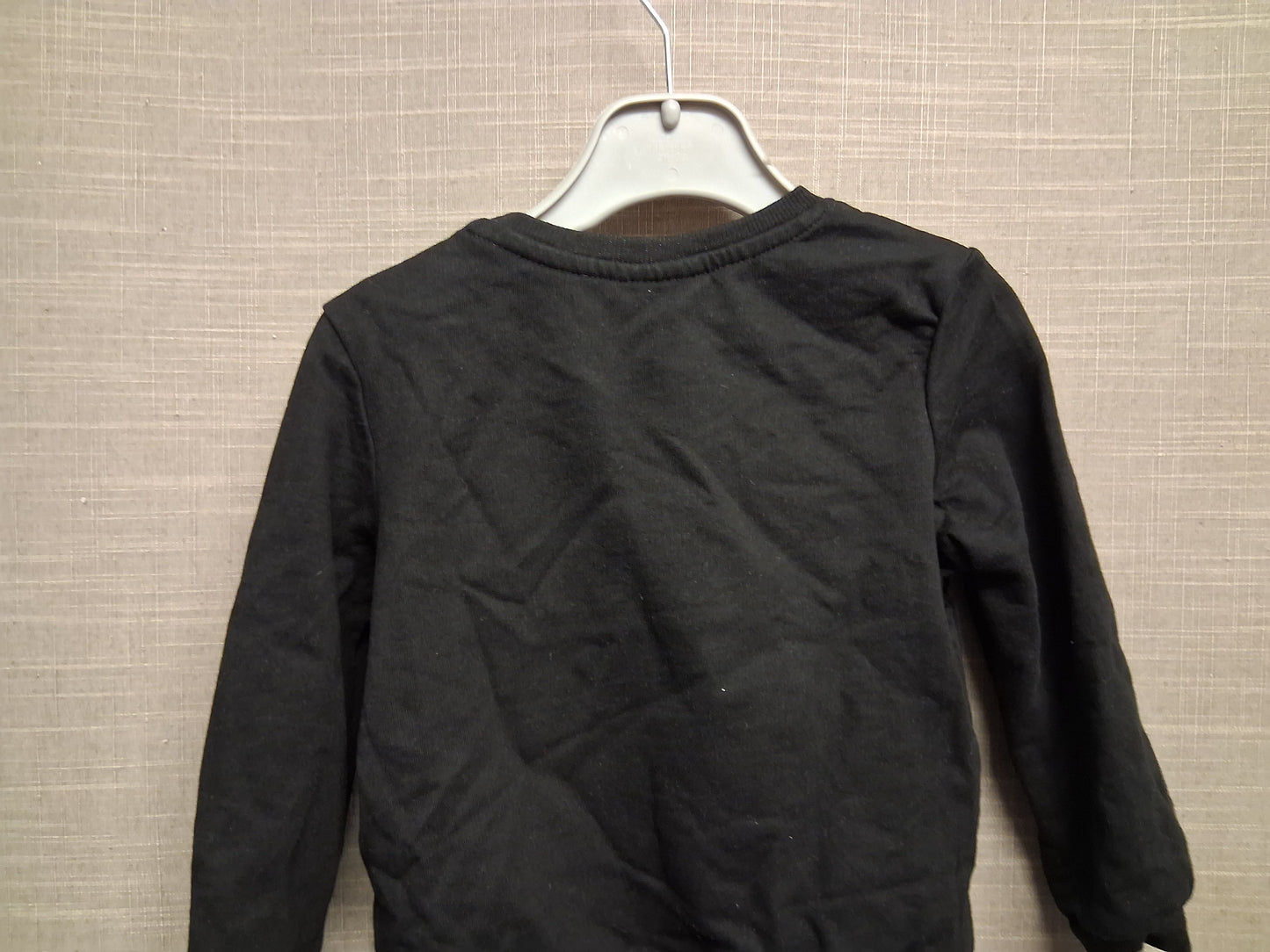 So Cute Girls Halloween Black Ghost Sweater Age 2-3 Years
