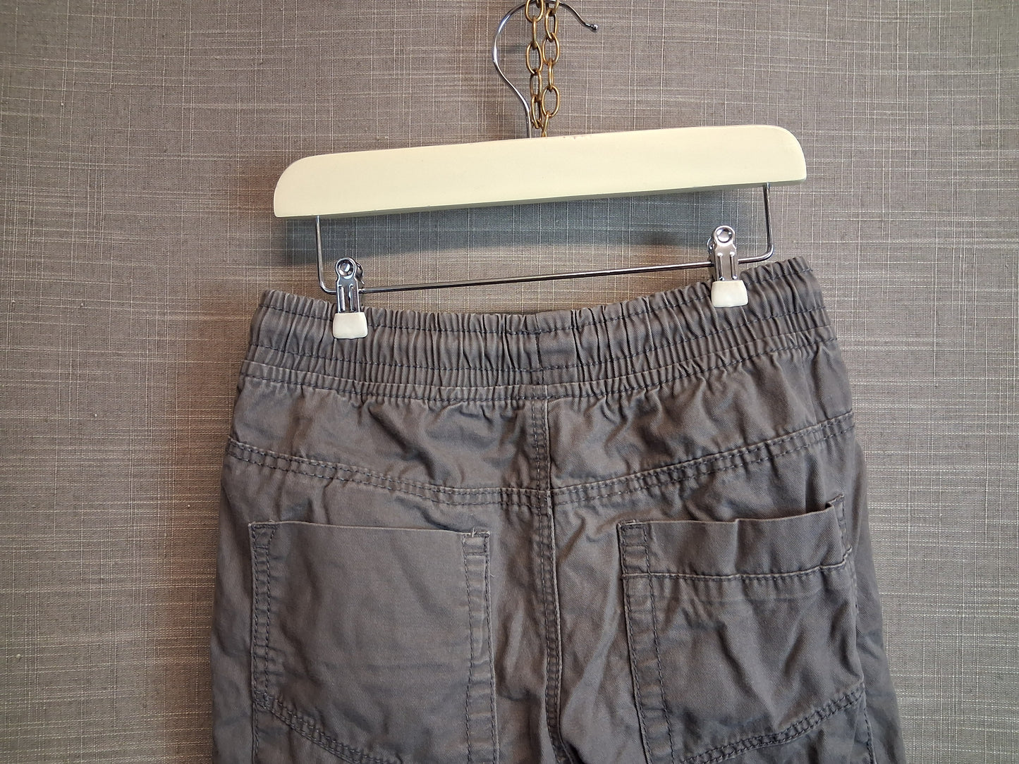 TU Boys Grey Shorts Elastic Waist Age 6 Years Cotton