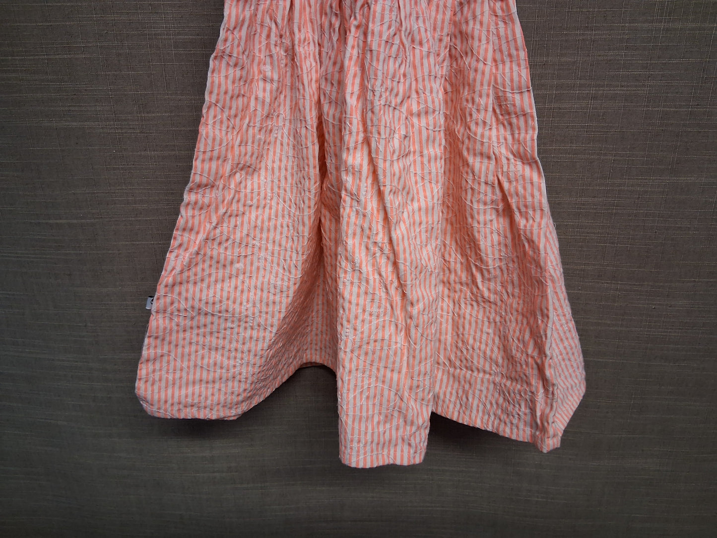 Lollidays Pink White Striped A Line Sundress Age 5-6 Years