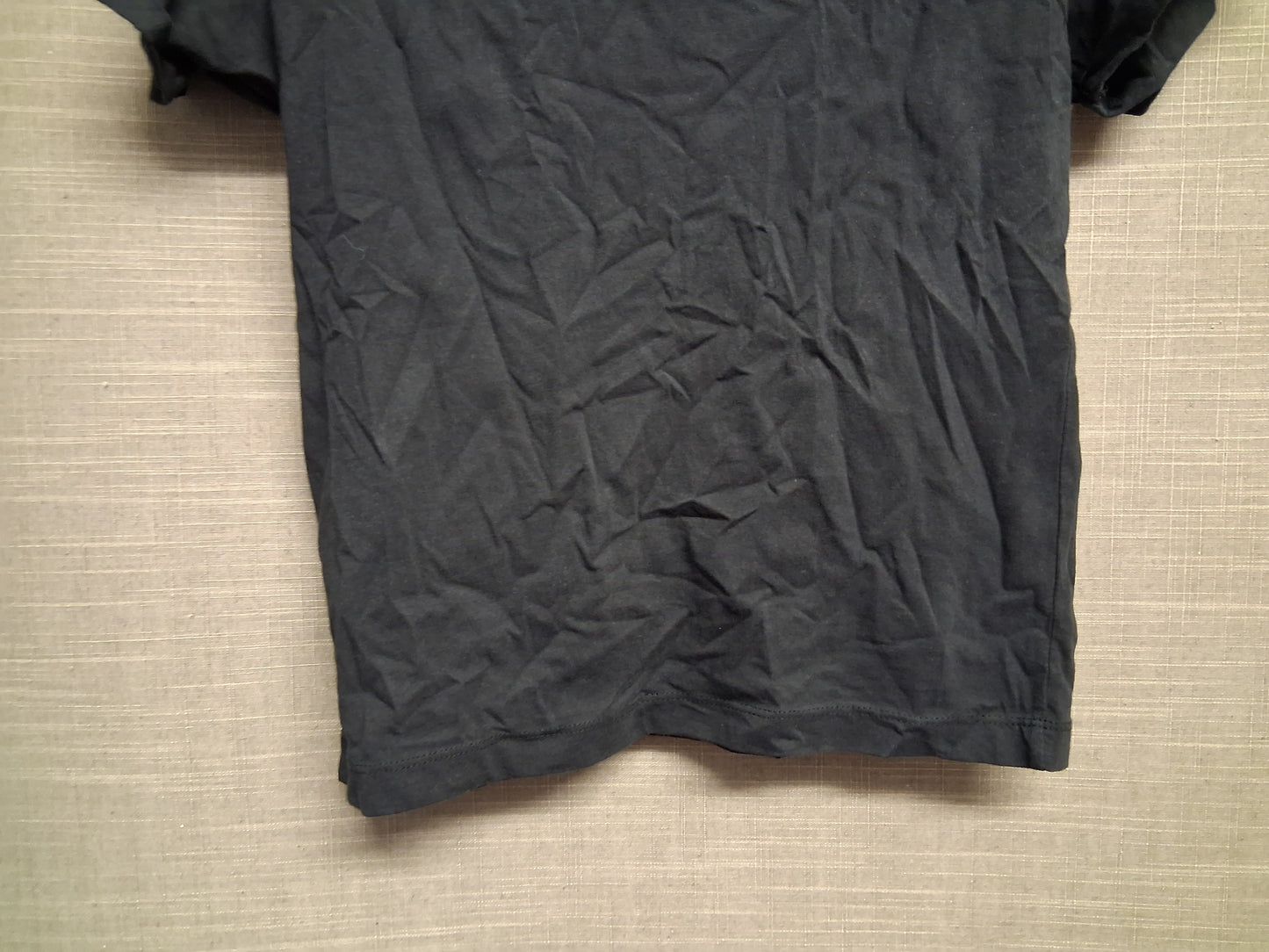 Marks & Spencer Girls Black Short Sleeve T-Shirt Age 8-9 Years