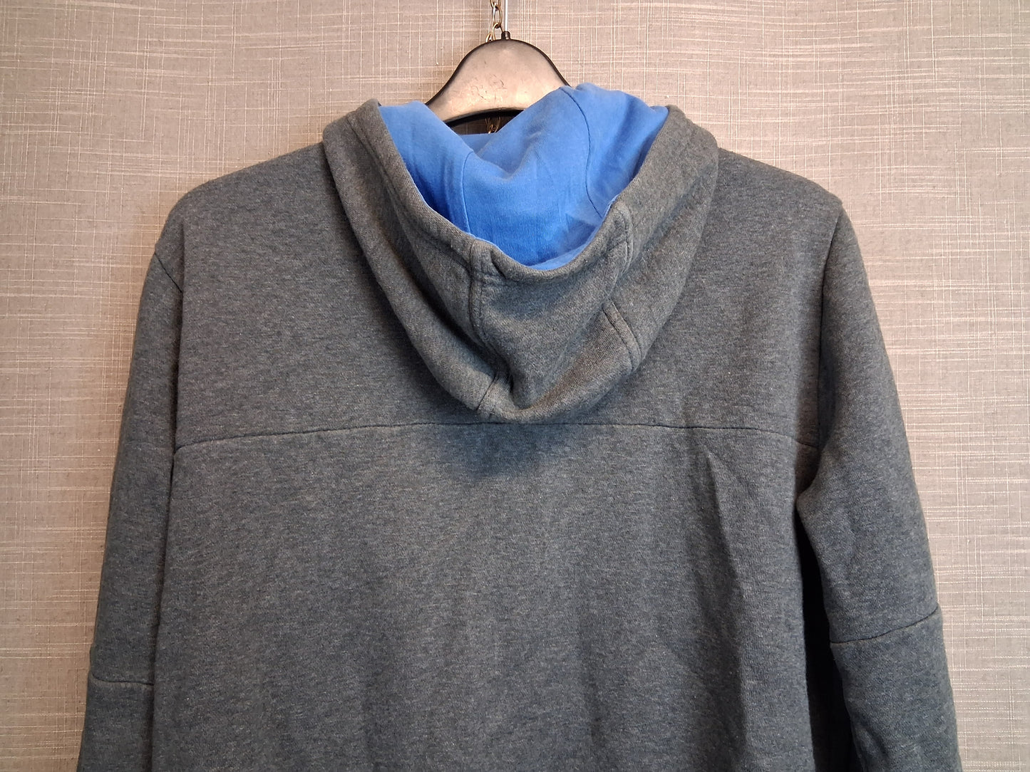 Adidas Boys Full Zip Hoodie Grey Age 13-14 Years