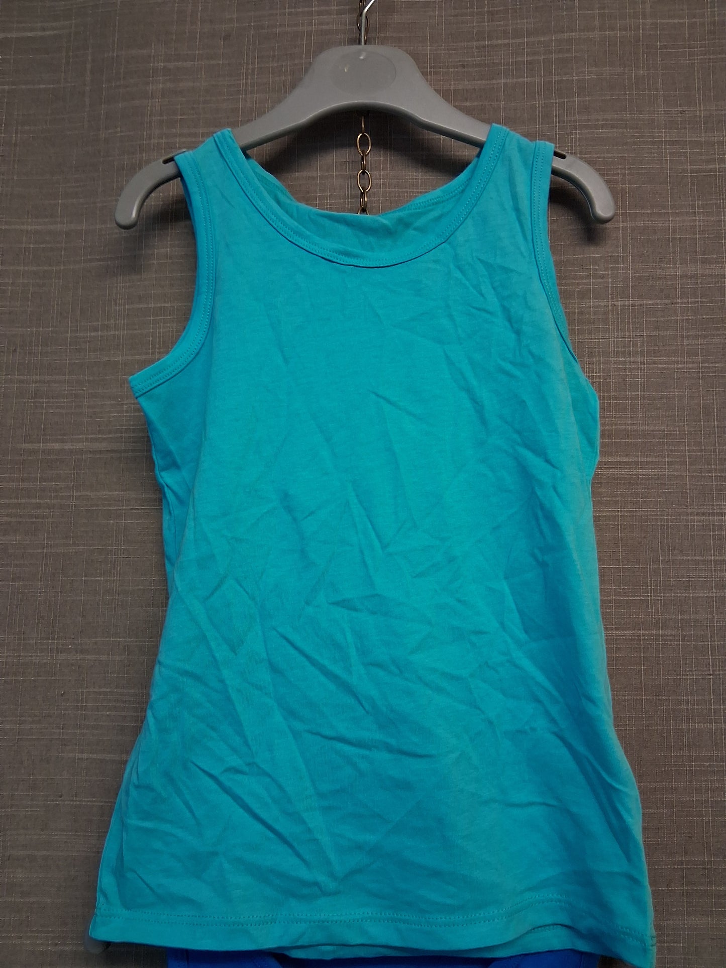 F&F Boys Vest Tank Tops Set of 2 Blue Multicolour Age 5-6 Years